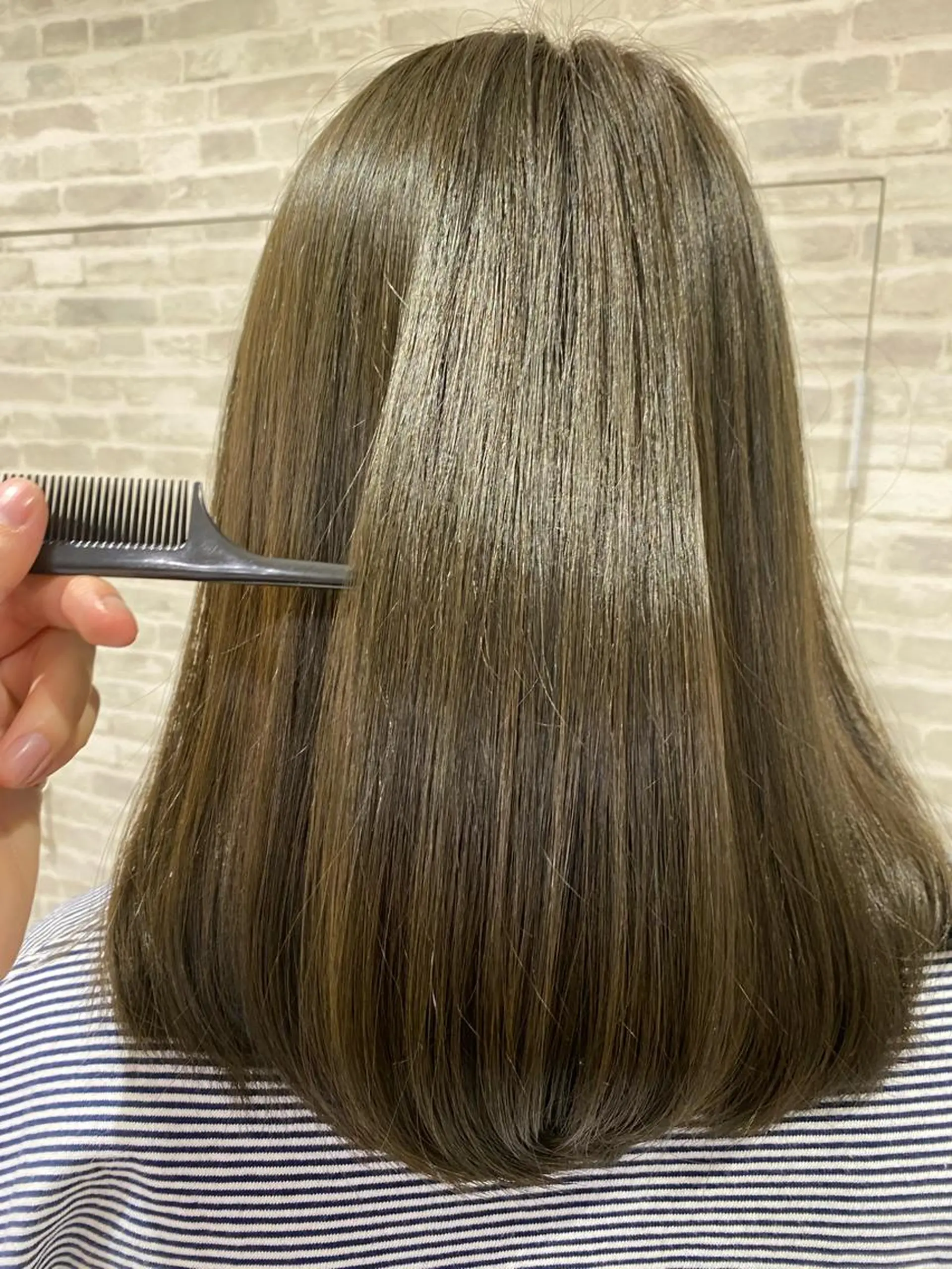 ロング カラー ヘアアレンジ オリーブカラー an池袋本店所属・🌷吉野ひかり🌷 カットモデル募集✂️のヘアスタイル