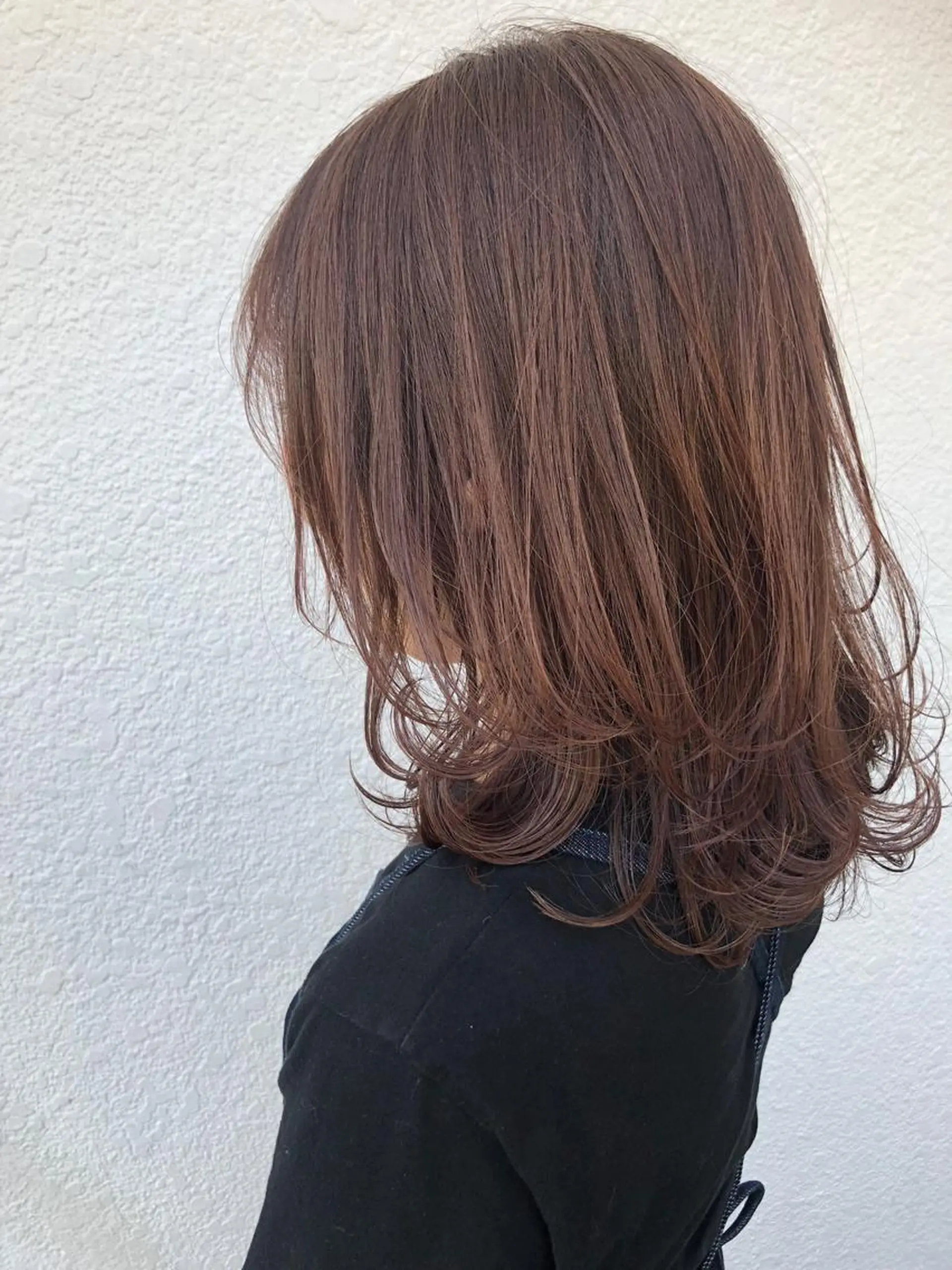 ミディアム カット ヘアカラー トリートメント Beauty Salon  peige所属・peige 斉藤✨大人ヘアー✨のヘアスタイル