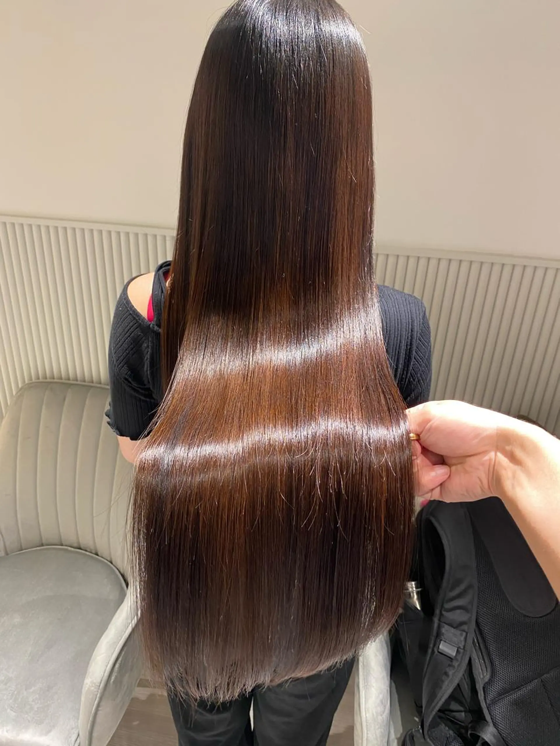 ロング カラー カット トリートメント 髪質改善/美髪師/ 田邊翔伍のヘアスタイル