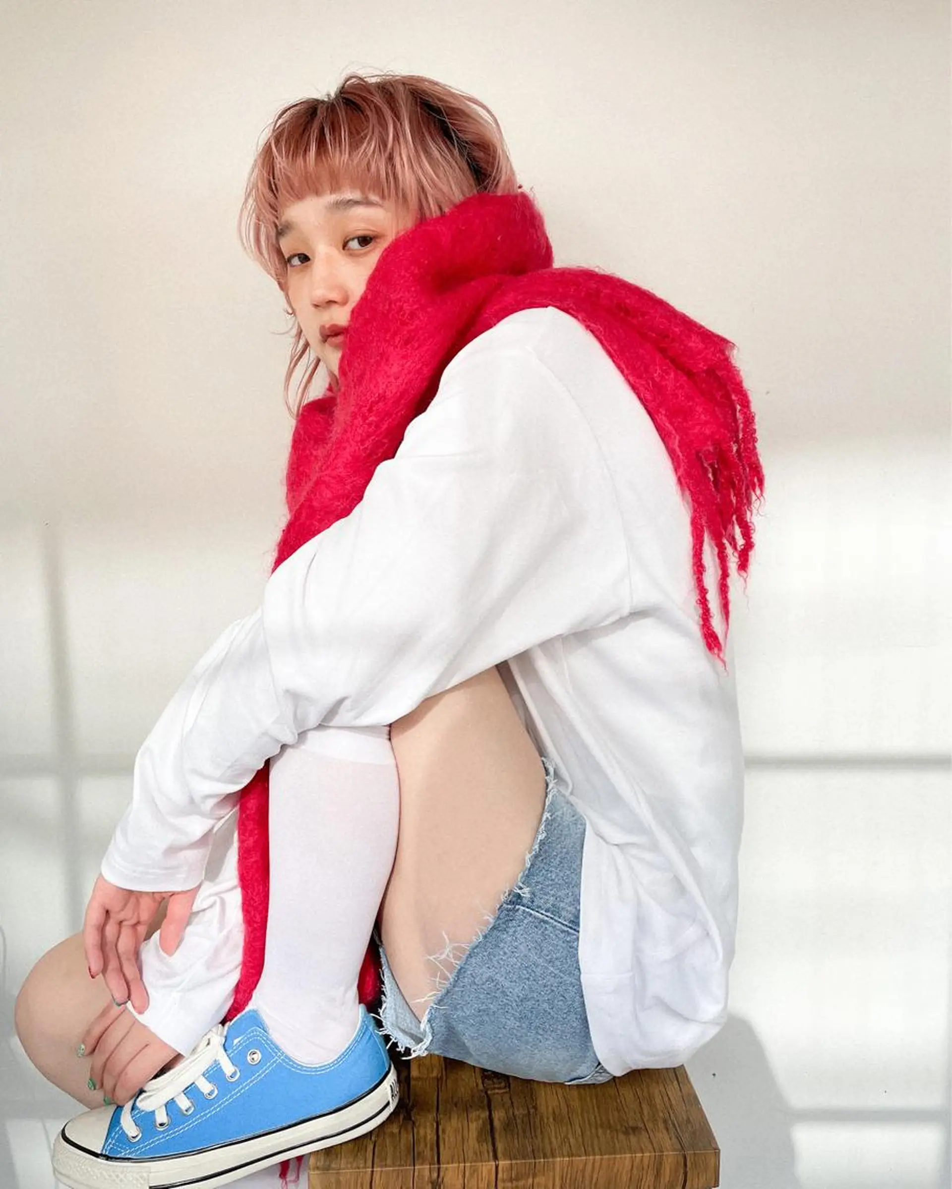 ミディアム 透明感カラー🥣 大平優香のヘアスタイル