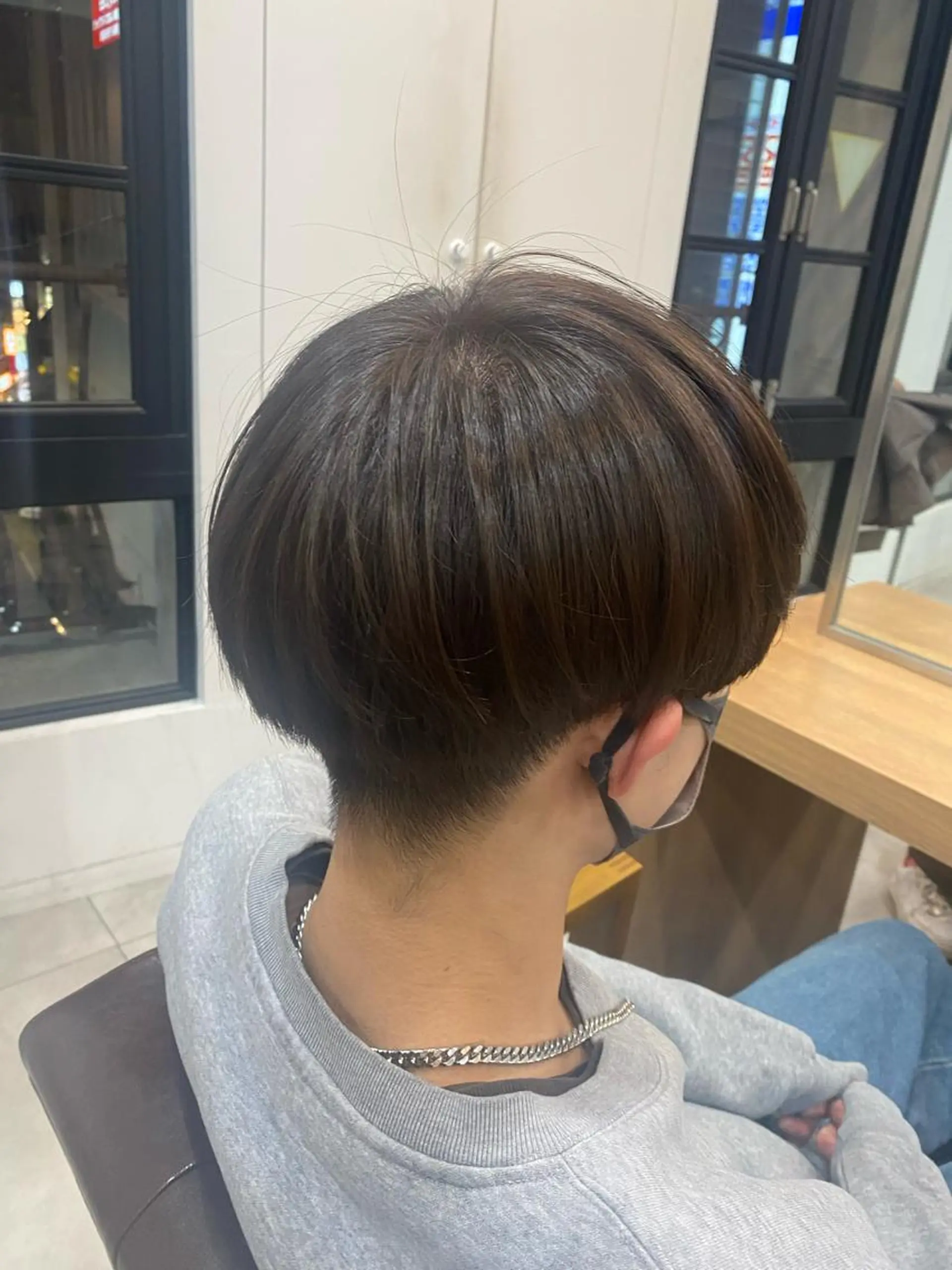 ミディアム メンズ カット ヘアカラー トリートメント mio/⭐︎ ブリーチ指名No.1のヘアスタイル