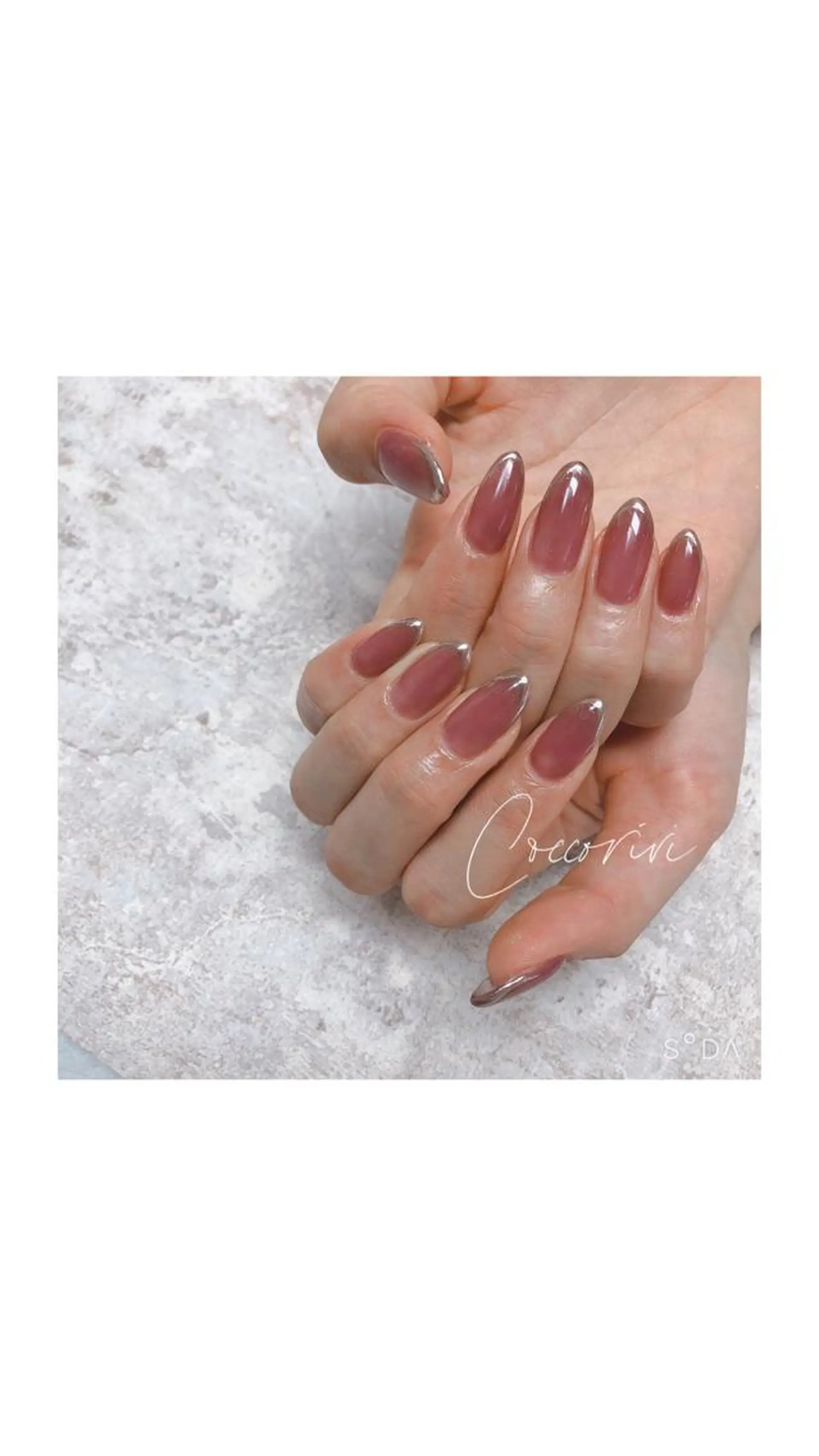 ネイル アートネイル フットネイル ジェルネイル ミラーネイル ニュアンスネイル ensowa✱laf NAILのネイルデザイン