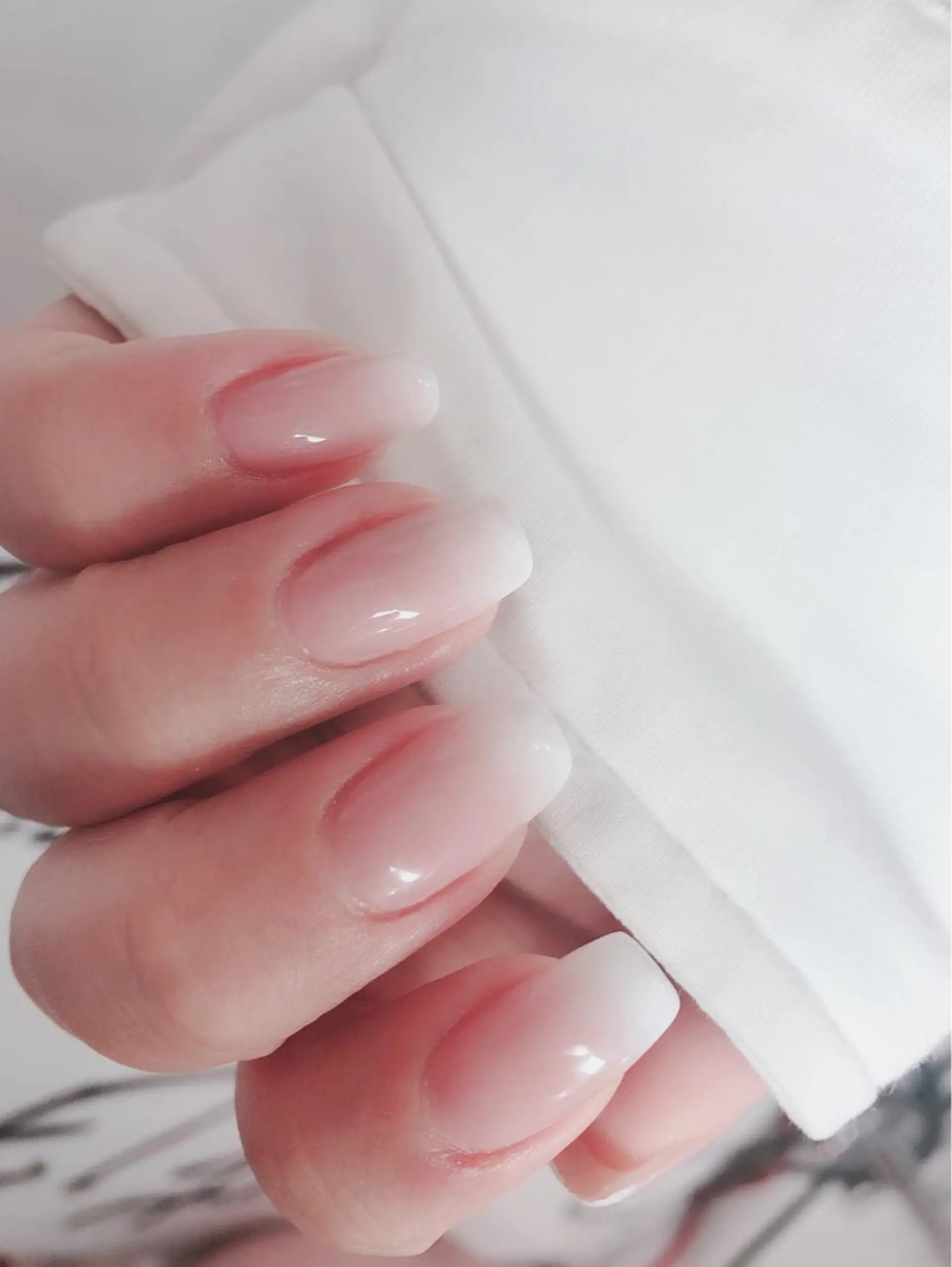 ネイル 🖤スカルプ R🖤のネイルデザイン