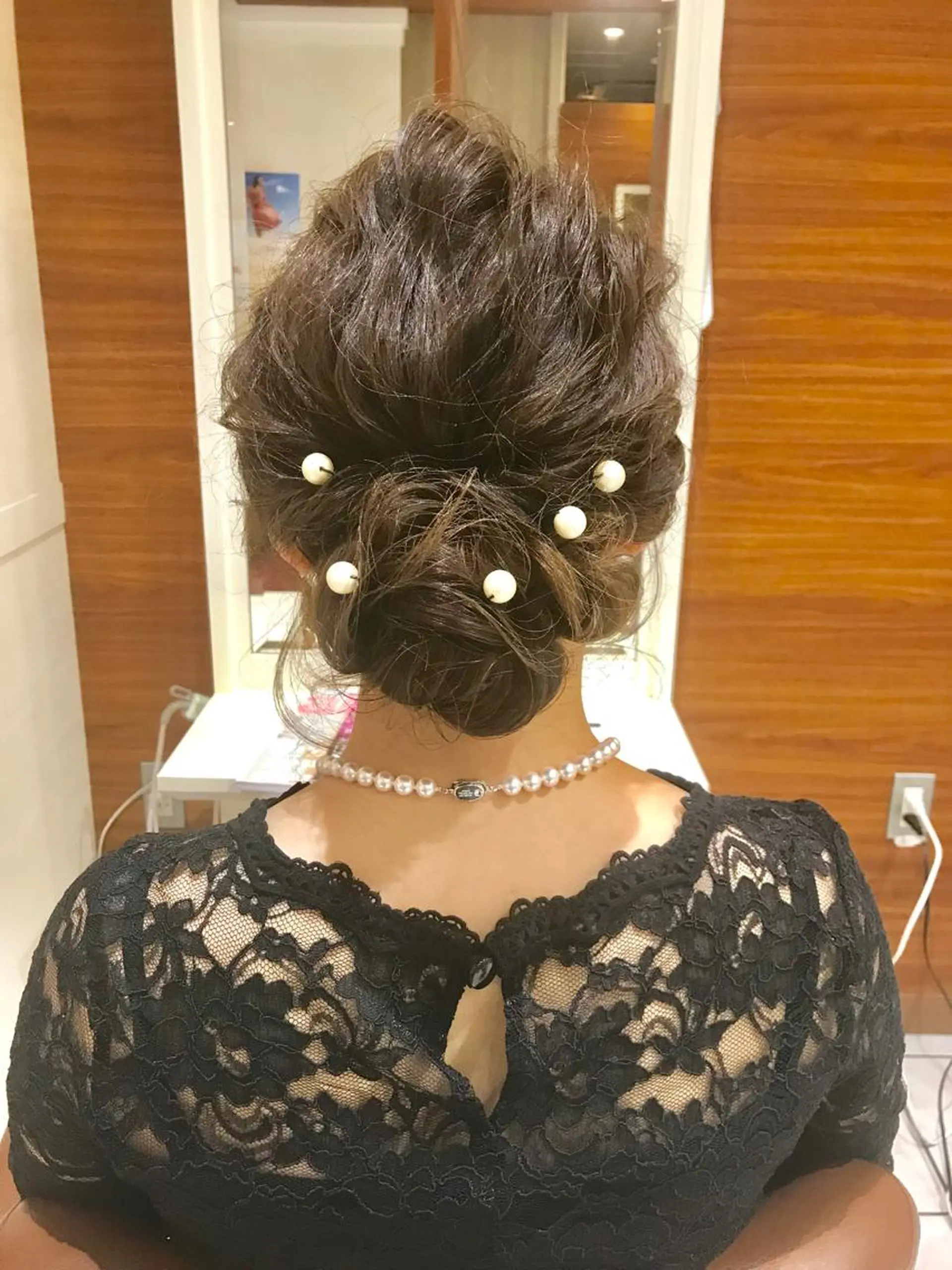 ロング カラー ヘアアレンジ テラモト カズヨシのヘアスタイル