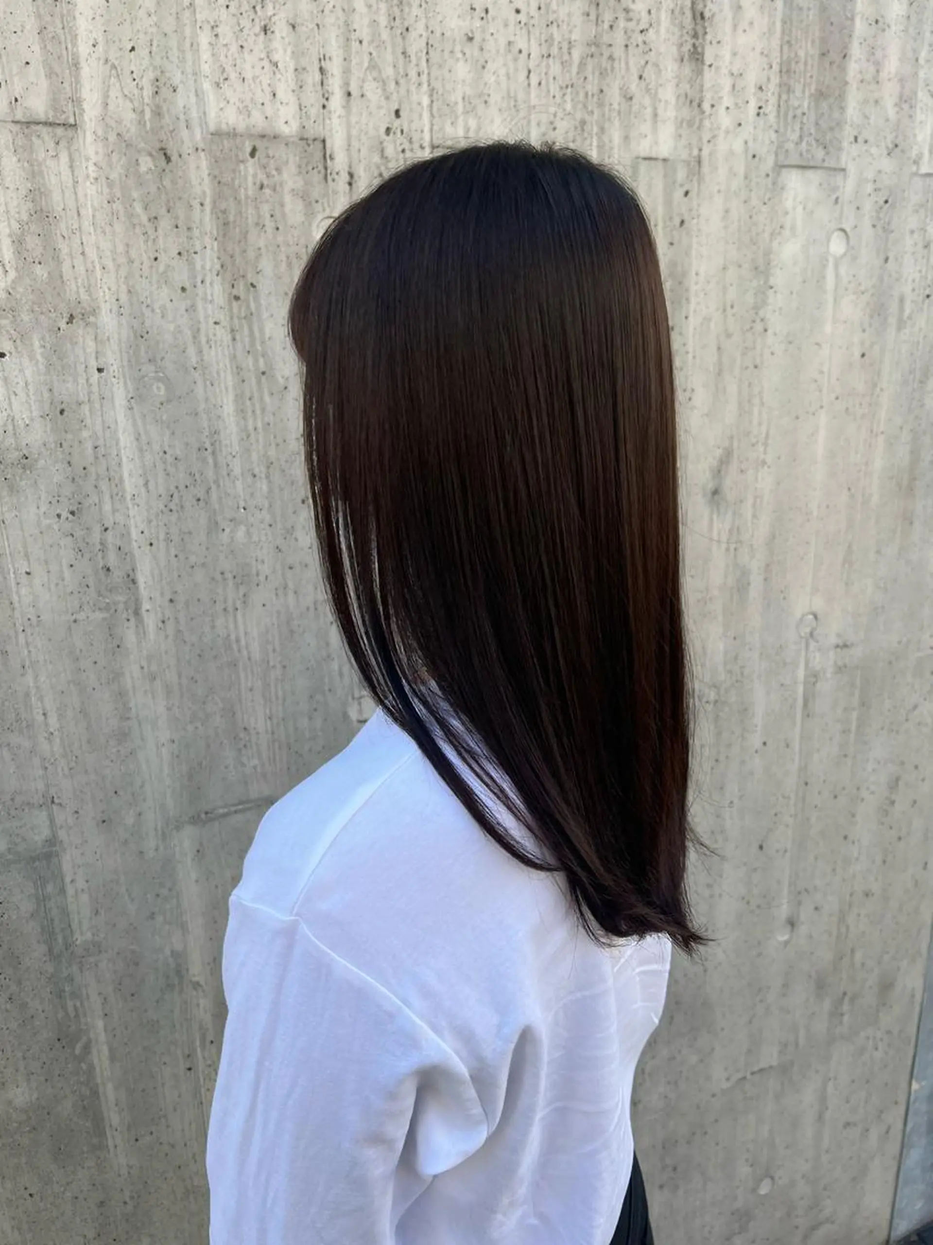 セミロング カラー 透明感カラー レイヤー/ボブパーマ /垢抜け/タクミのヘアスタイル