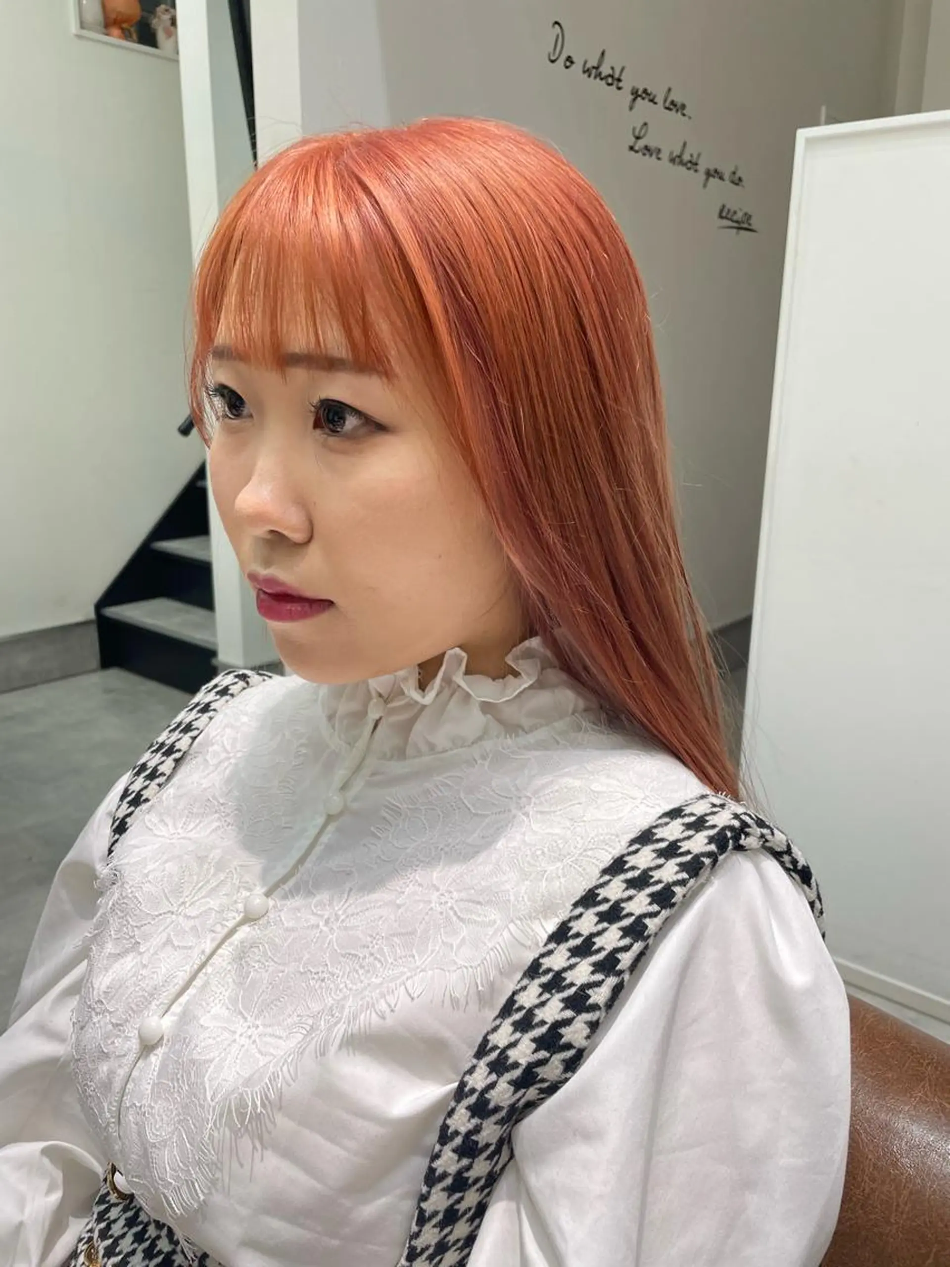 カラー ブリーチ 河野 いずみのヘアスタイル