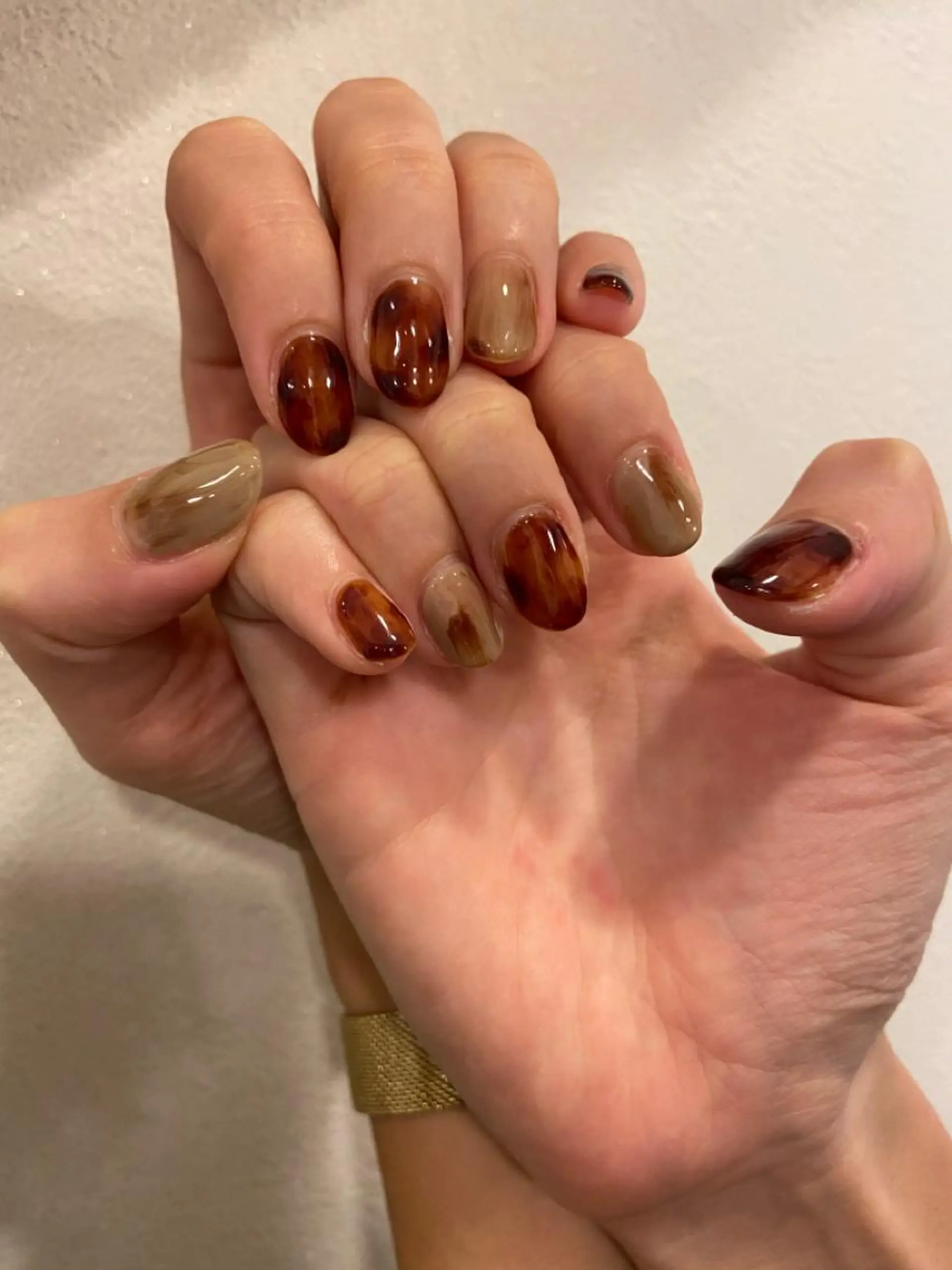 ネイル べっ甲ネイル nails TOKYOのネイルデザイン