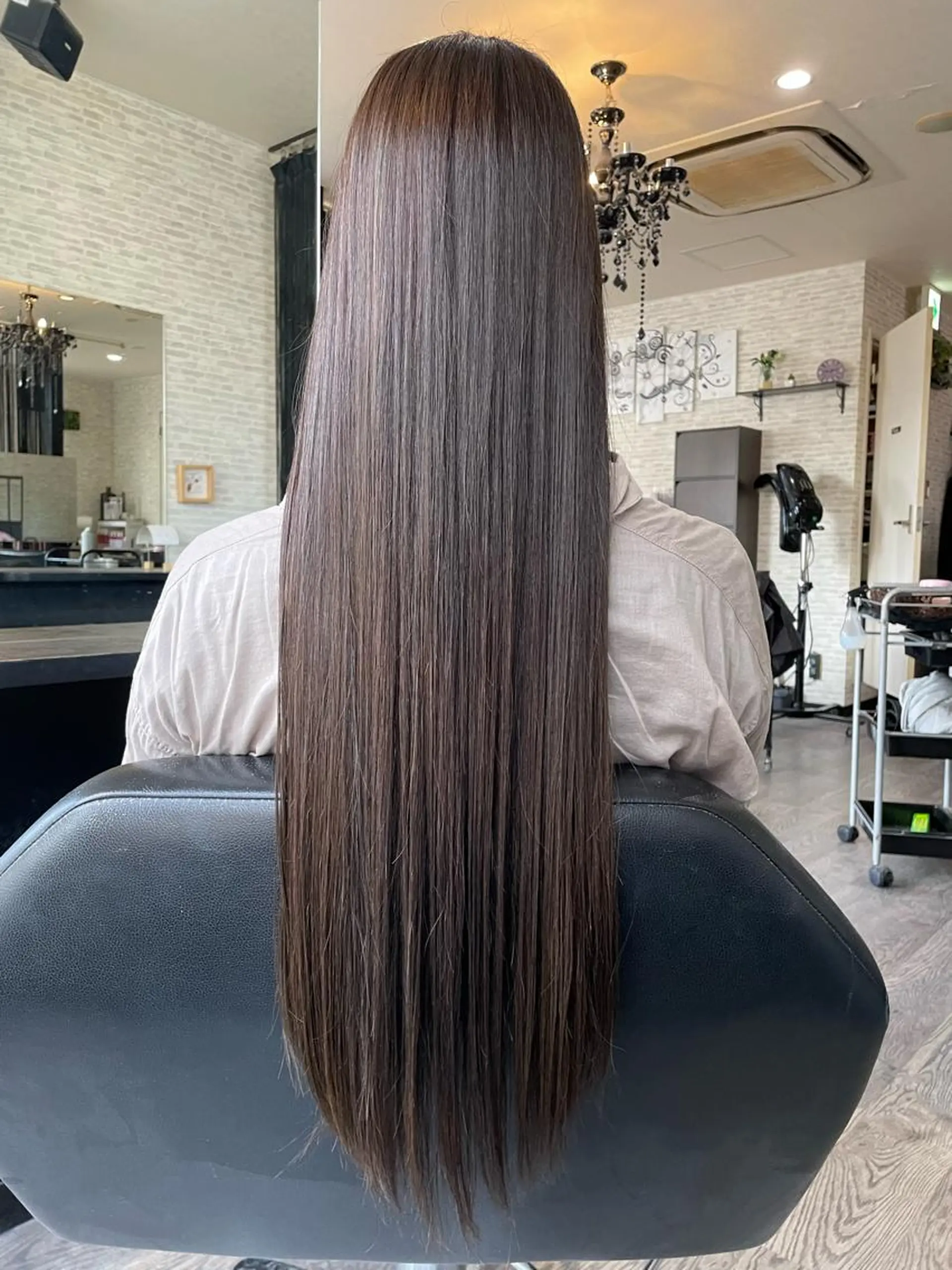 ロング カラー ハイライトカラー ハイライト トリートメント ヘアカラー Lilly所属・【Lilly】成田 紗英のヘアスタイル