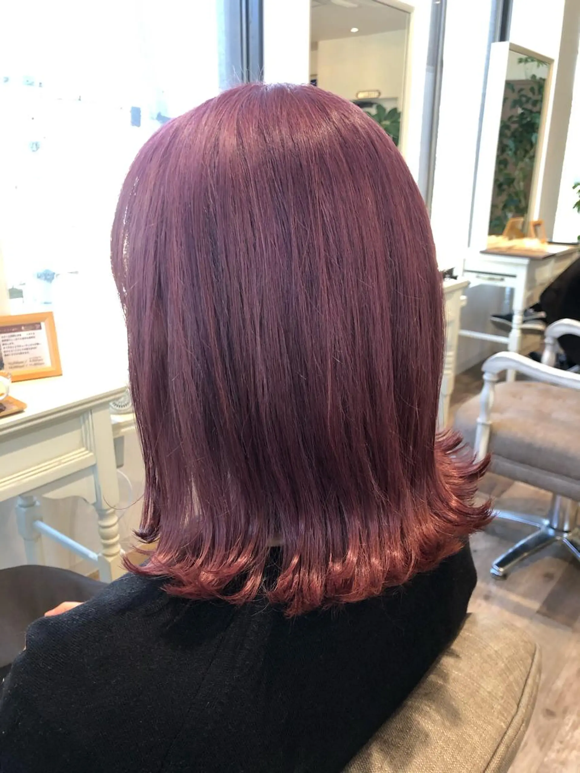 ミディアム カラー takuma 【meret橿原店】のヘアスタイル