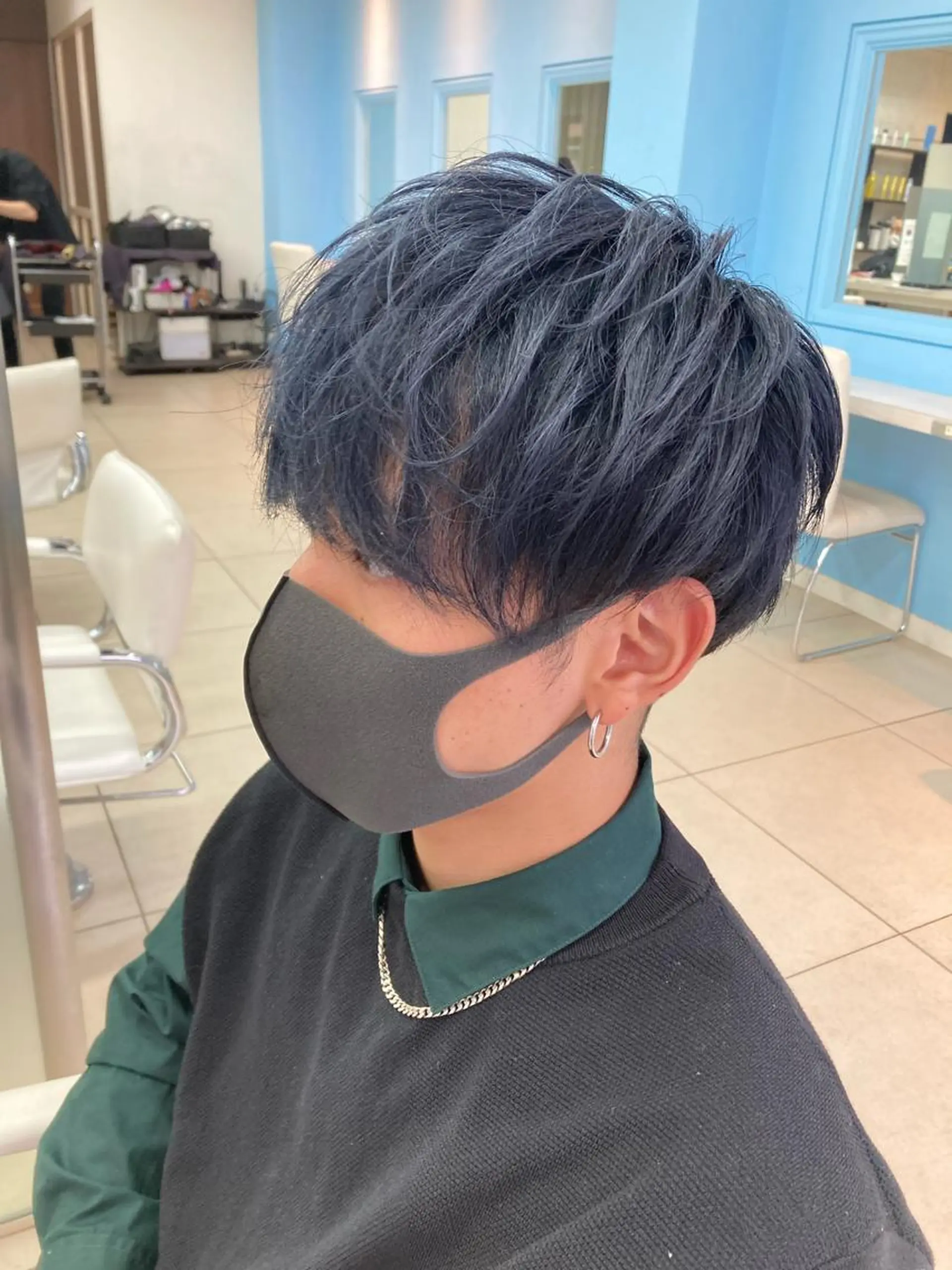 カラー メンズ 💜モデル大募集💜 松下のヘアスタイル