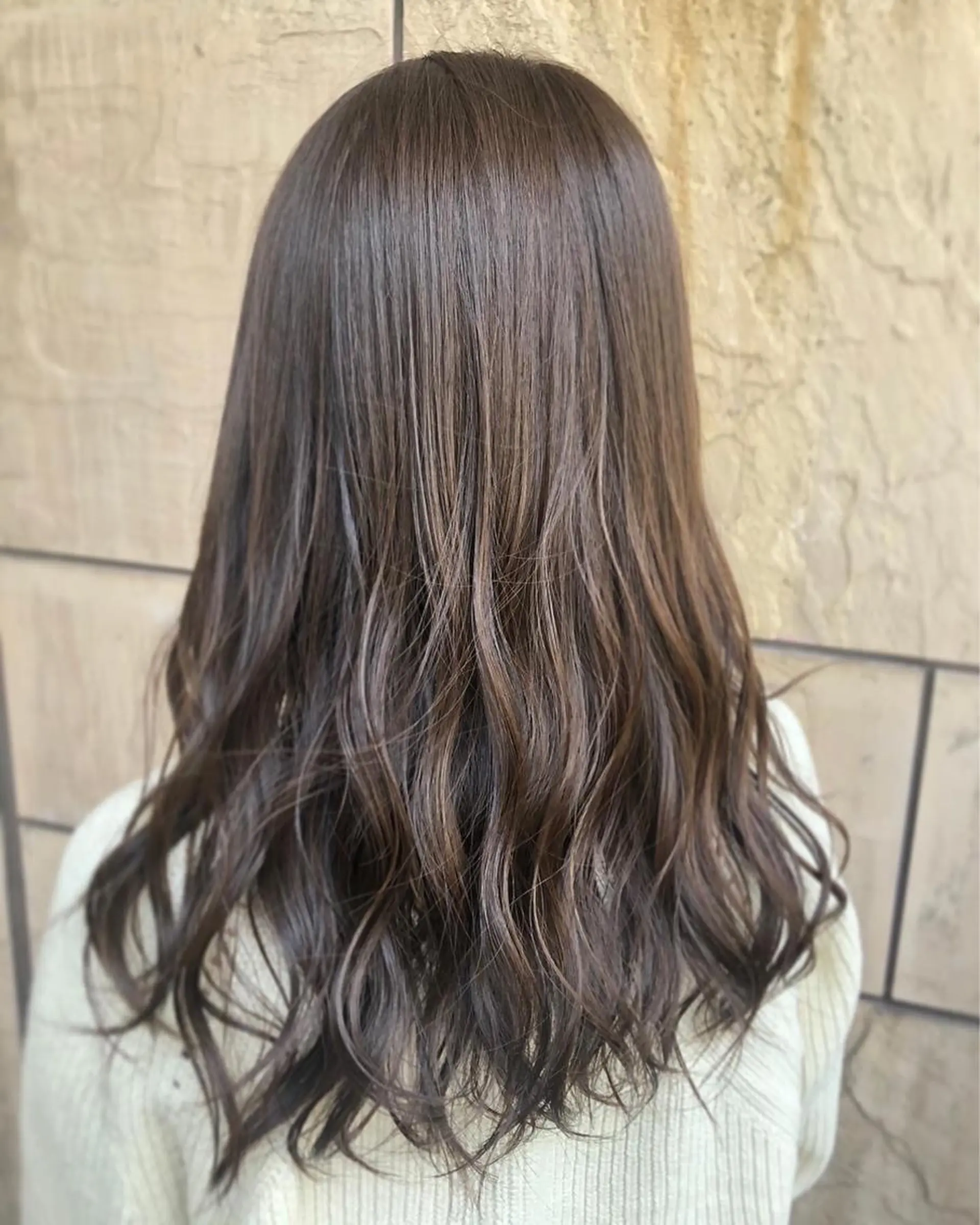 ロング カラー 🦄艶カラー×韓国 NANA💎🐬のヘアスタイル