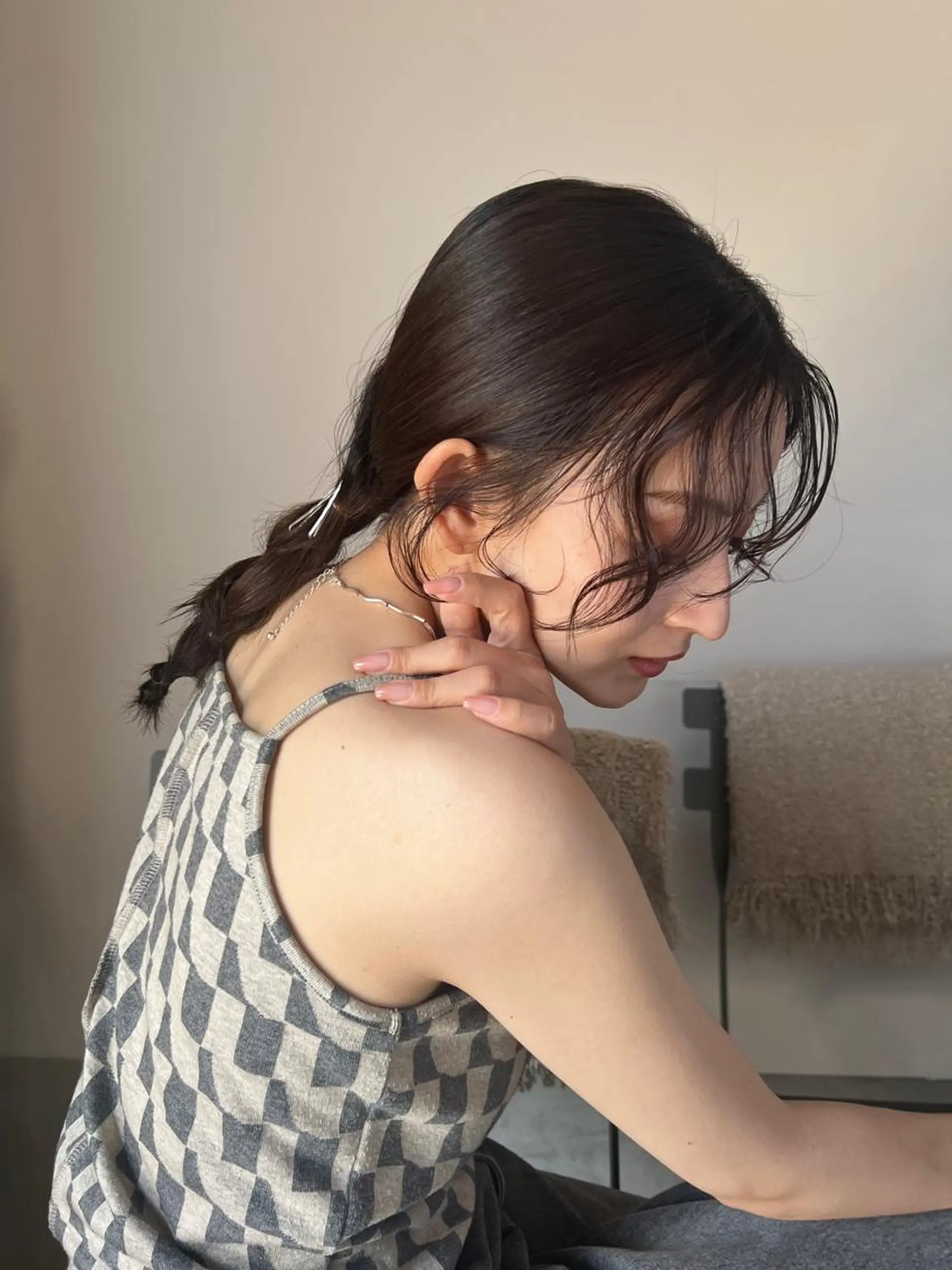 カラー ヘアアレンジ MINX The pass所属・透明感ケアカラー/ レイヤー/ryokaのヘアスタイル