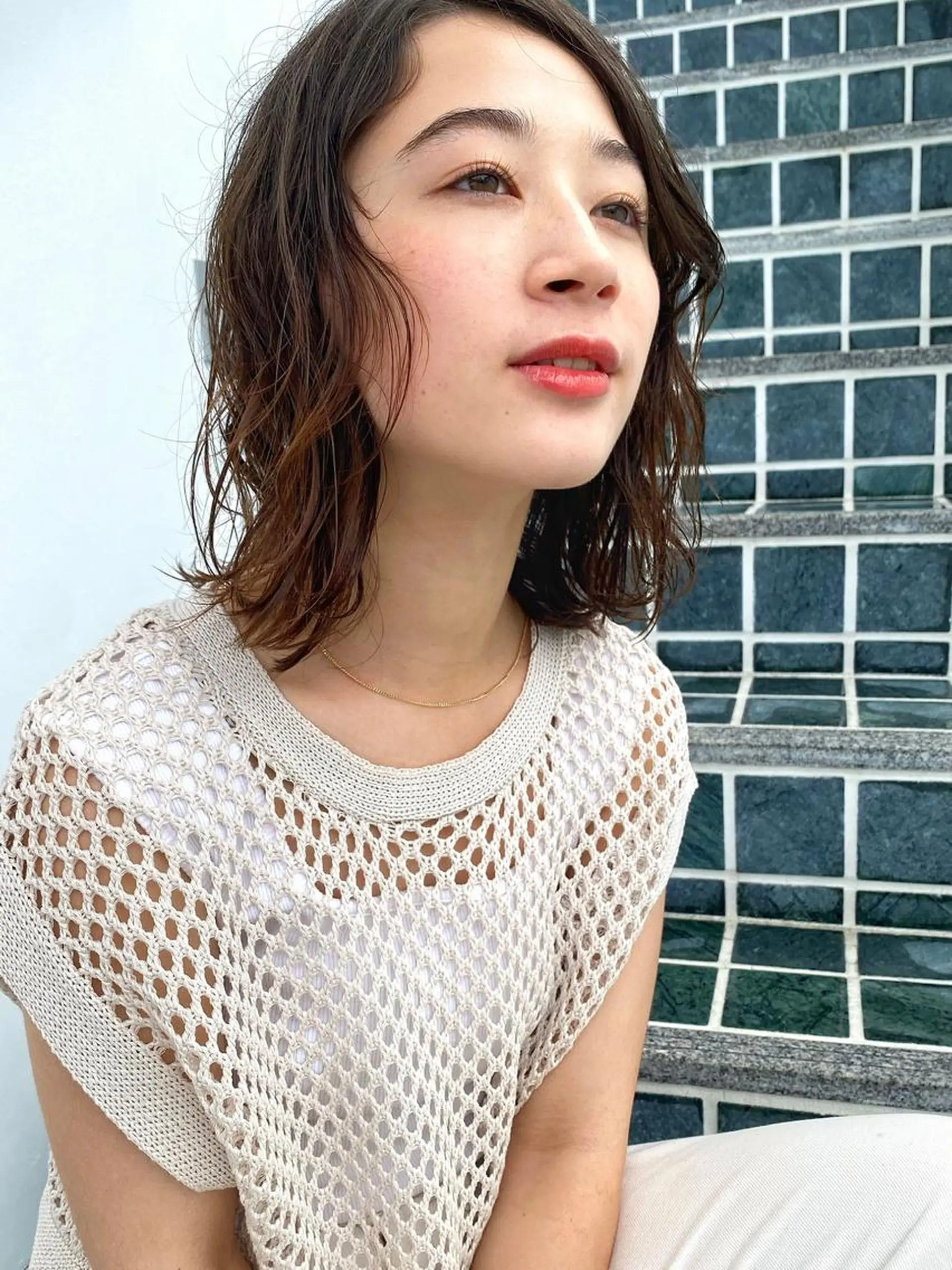 ミディアム カラー カット ヘアカラー トリートメント GO TODAY SHAiRE SALON Arc店所属・🉐メンズヘア特化 men's/ケンイチのヘアスタイル