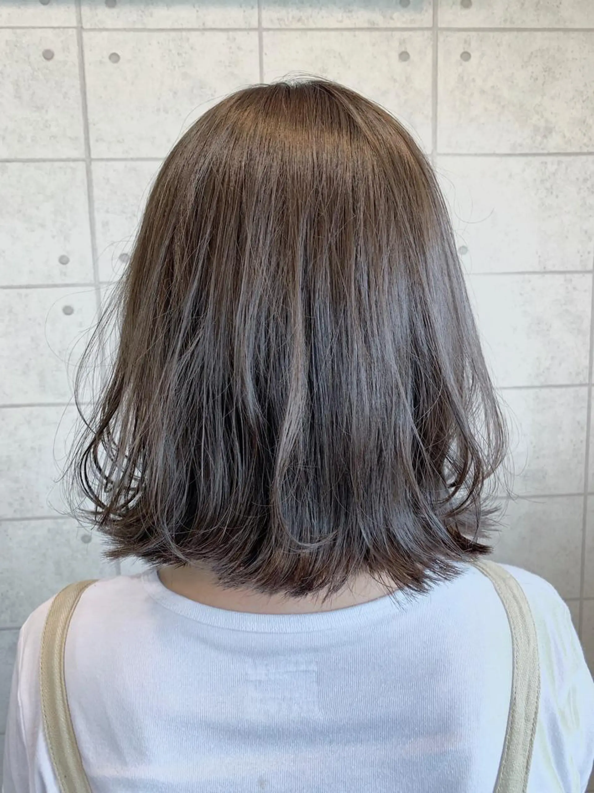 ミディアム カラー メンズスタイル /メンズパーマ/須藤のヘアスタイル