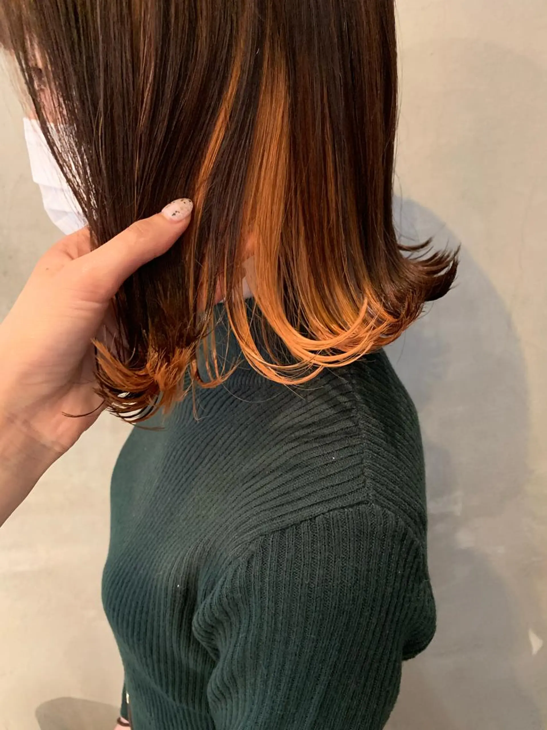 ミディアム カラー botan KOZUEのヘアスタイル