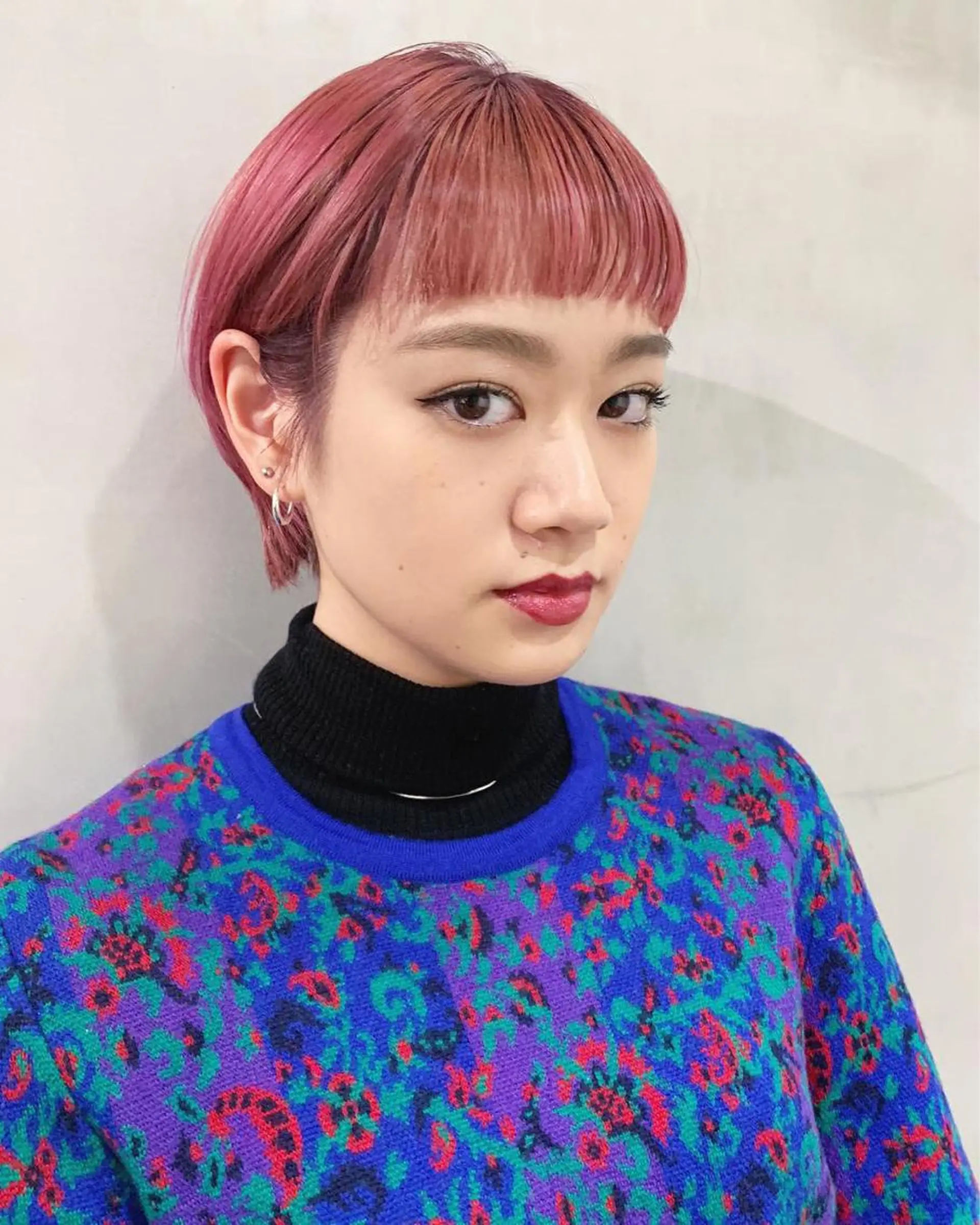 ショート カラー カット トリートメント 優 作のヘアスタイル
