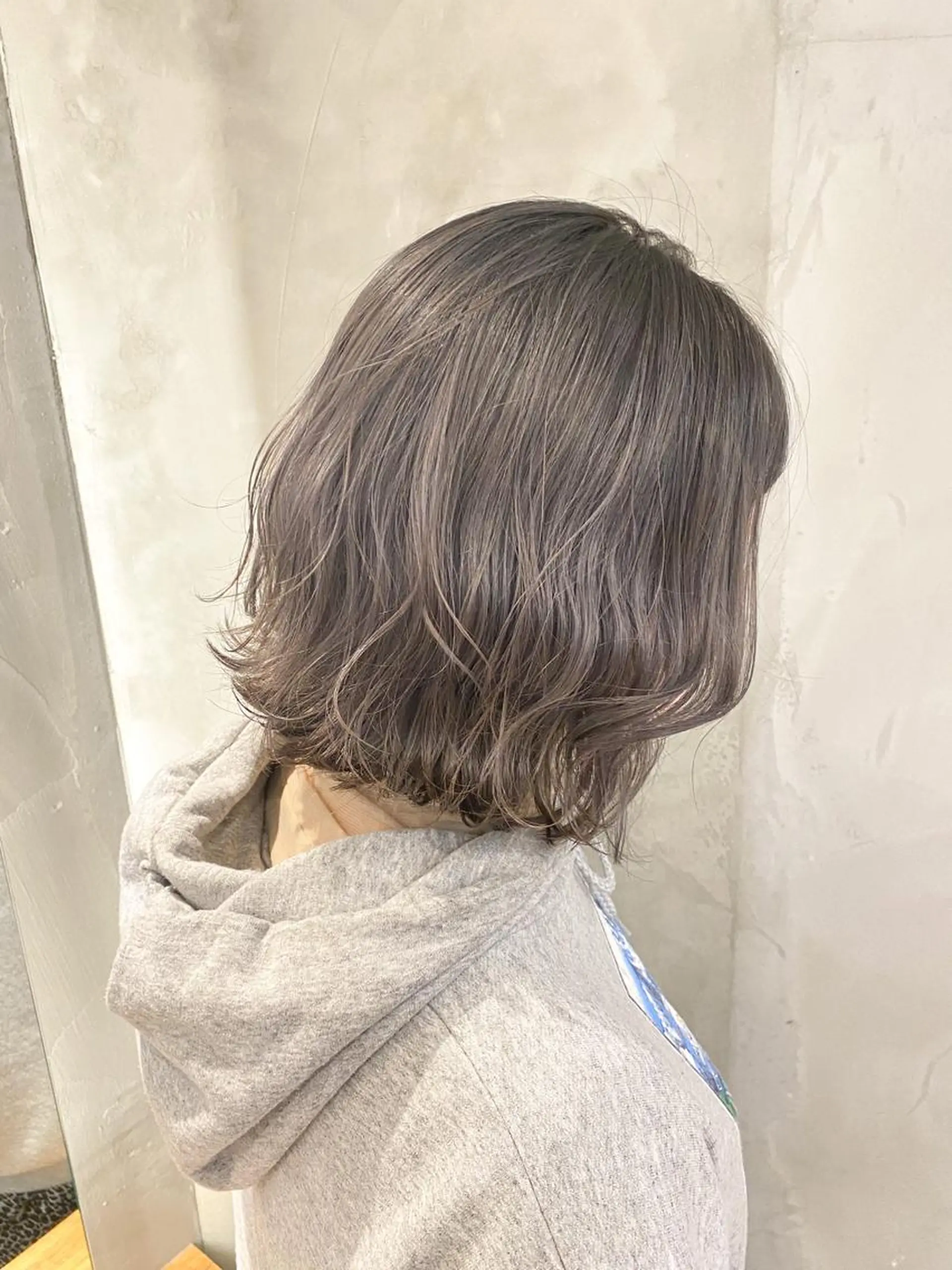 ミディアム ヘアカラー トリートメント 顔周りcut・ご相談 ＝新宿しずく🇰🇷のヘアスタイル