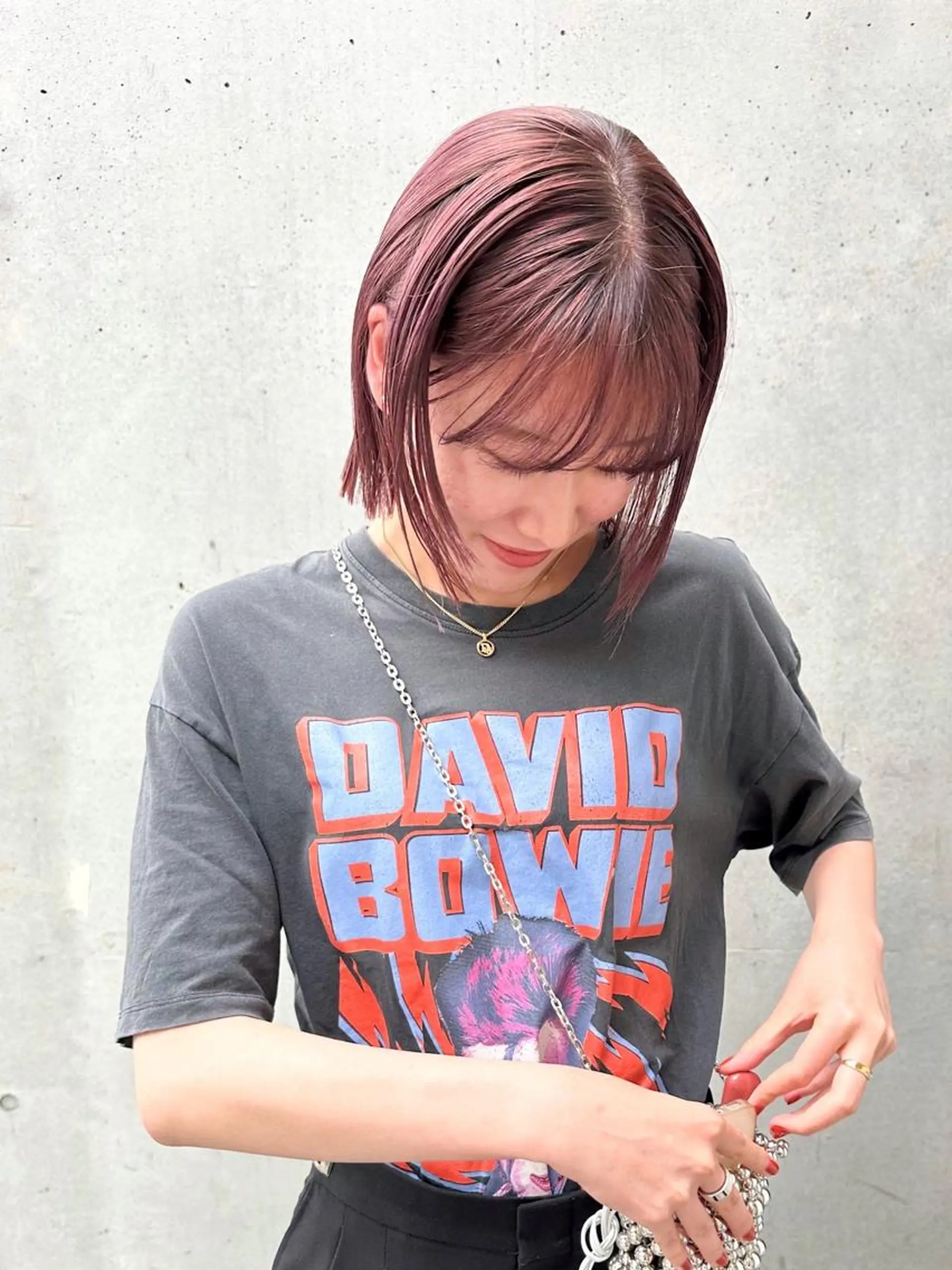 ミディアム 透明感カラー🥣 大平優香のヘアスタイル