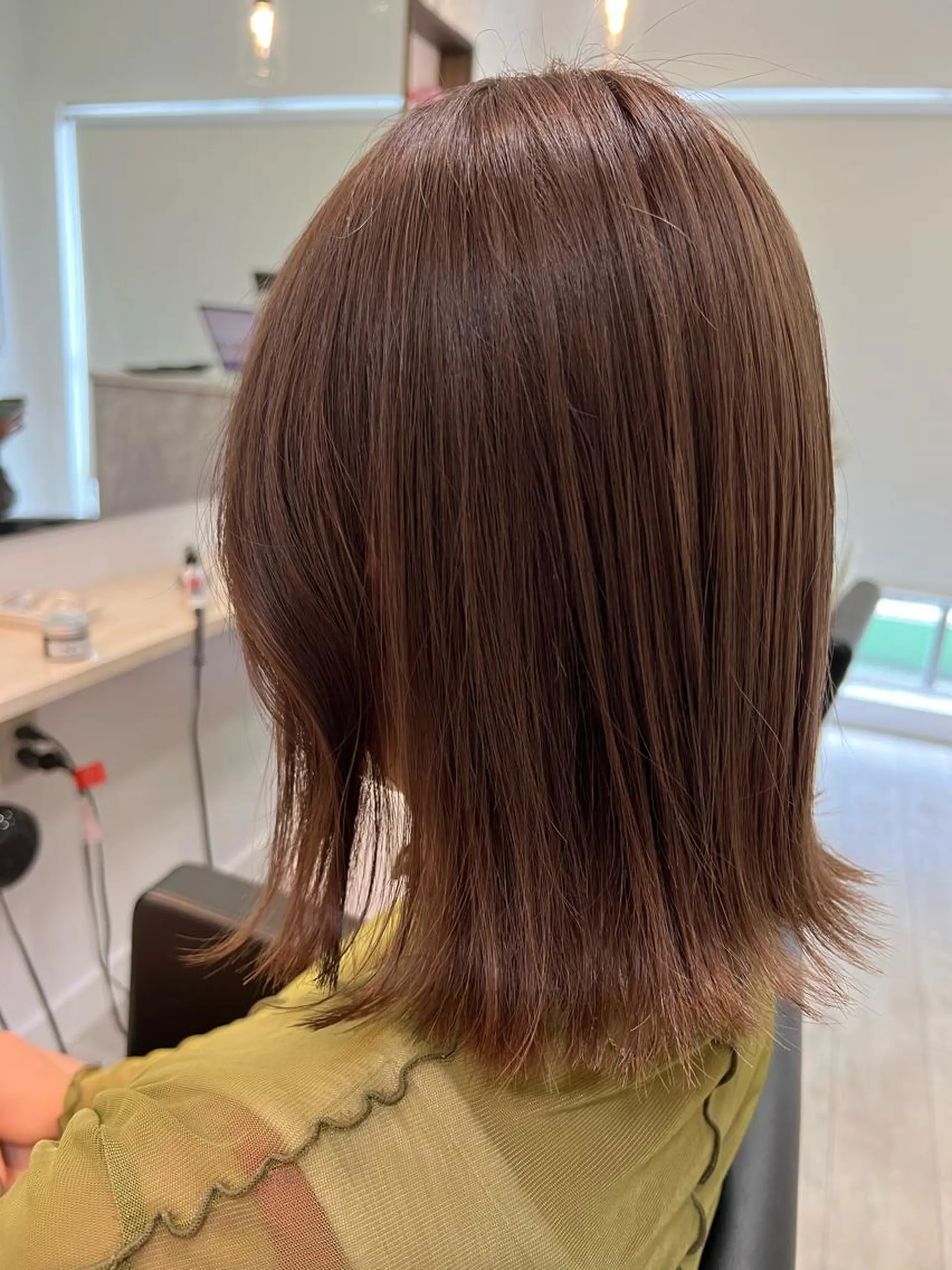 ミディアム カット ヘアカラー トリートメント 🤍美髪×艶カラー RYOKO🤍のヘアスタイル