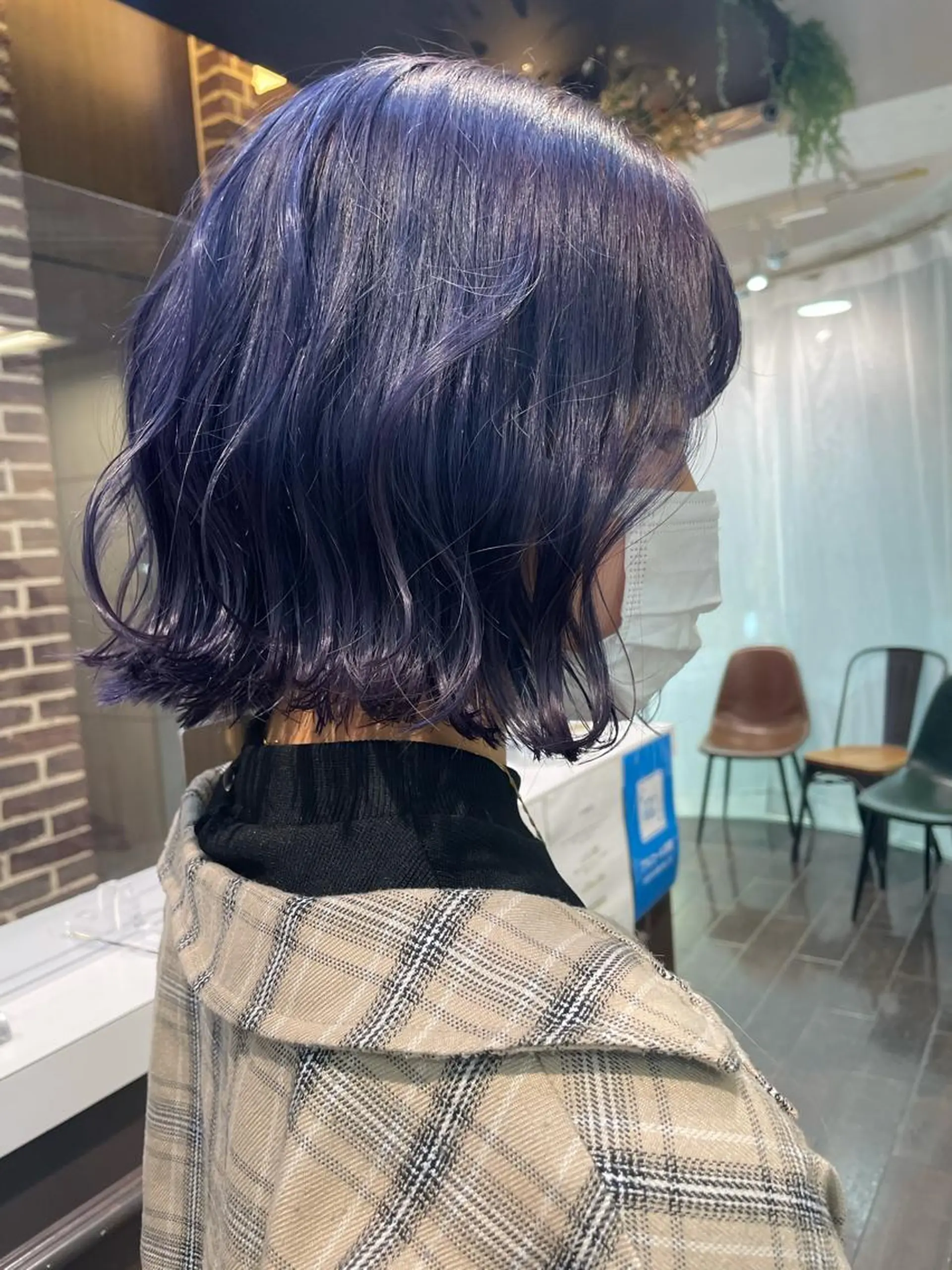 ミディアム カラー ブリーチ ダブルカラー ハイトーンカラー カット ヘアカラー 韓国ヘア🦋 MIYUのヘアスタイル