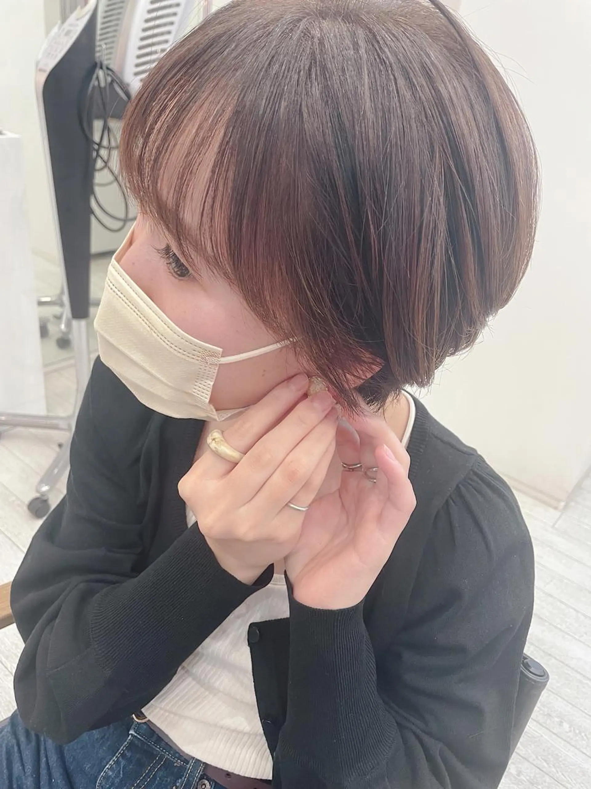 ショート カラー saito (8/31まで在籍)のヘアスタイル