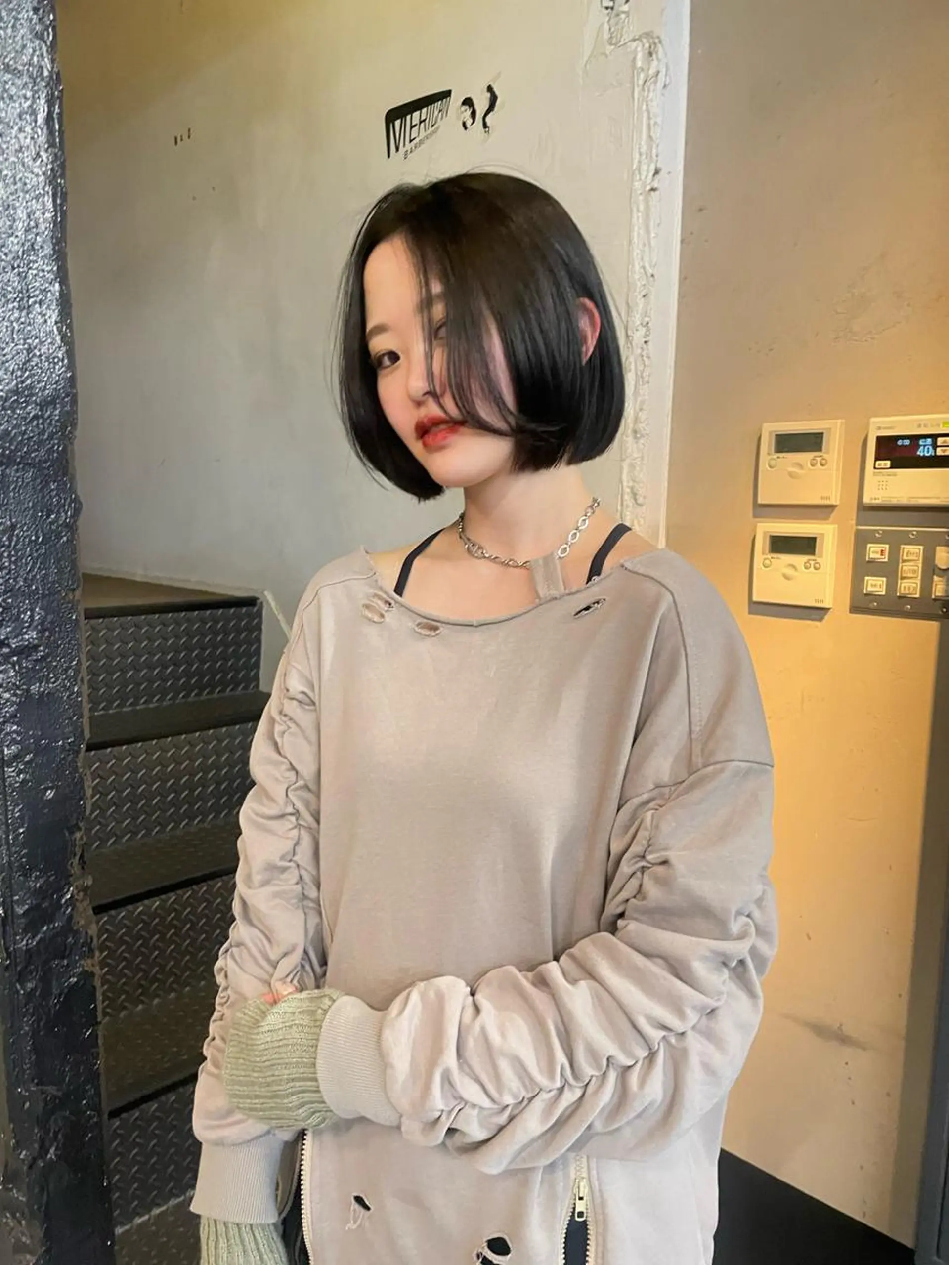 ショート ボブ dakota evans所属・miku/メンズ /似合わせカットのヘアスタイル