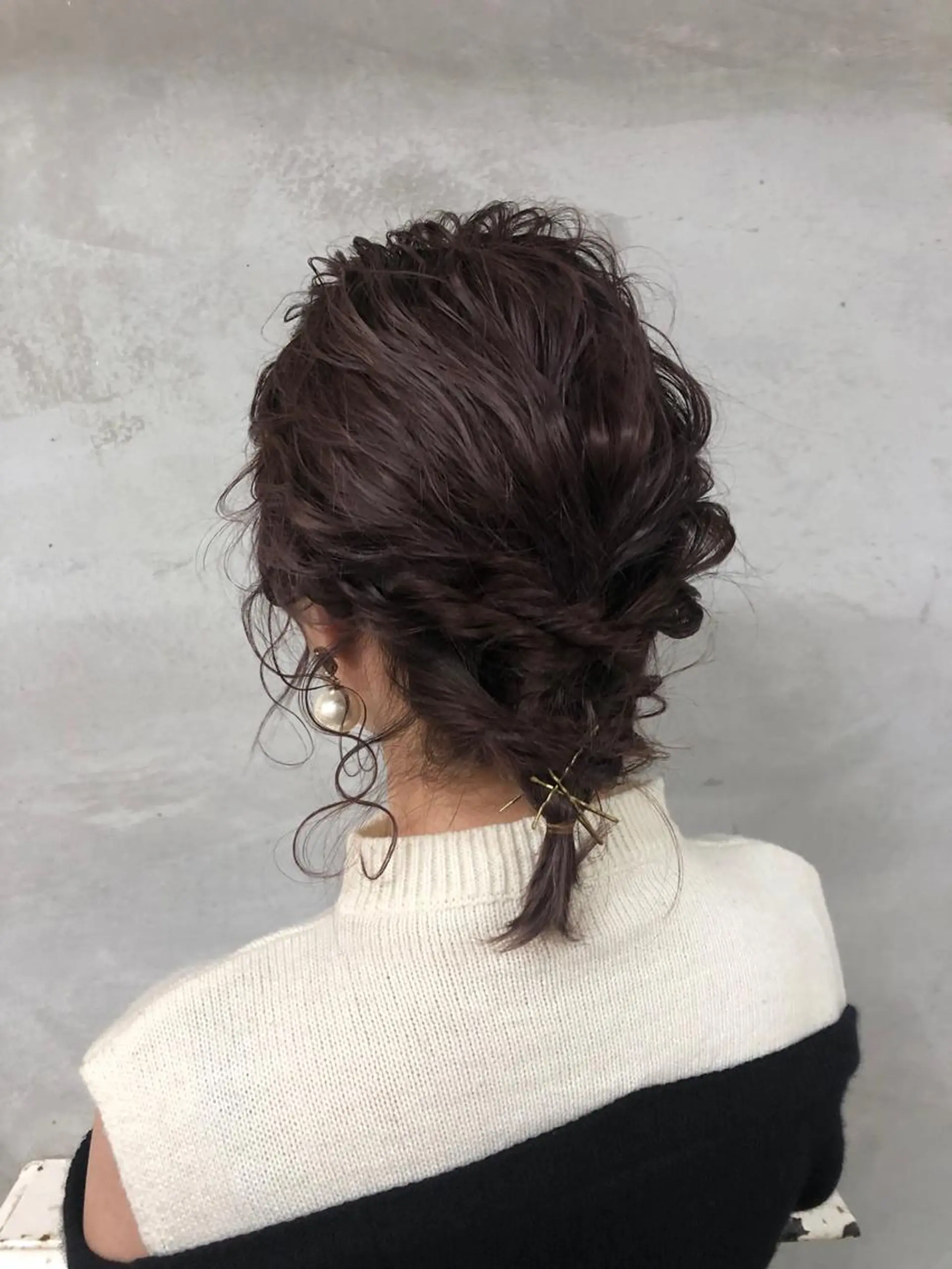 ミディアム カラー ヘアアレンジ 暖色/ピンクブラウン 🌷岡田真季のヘアスタイル