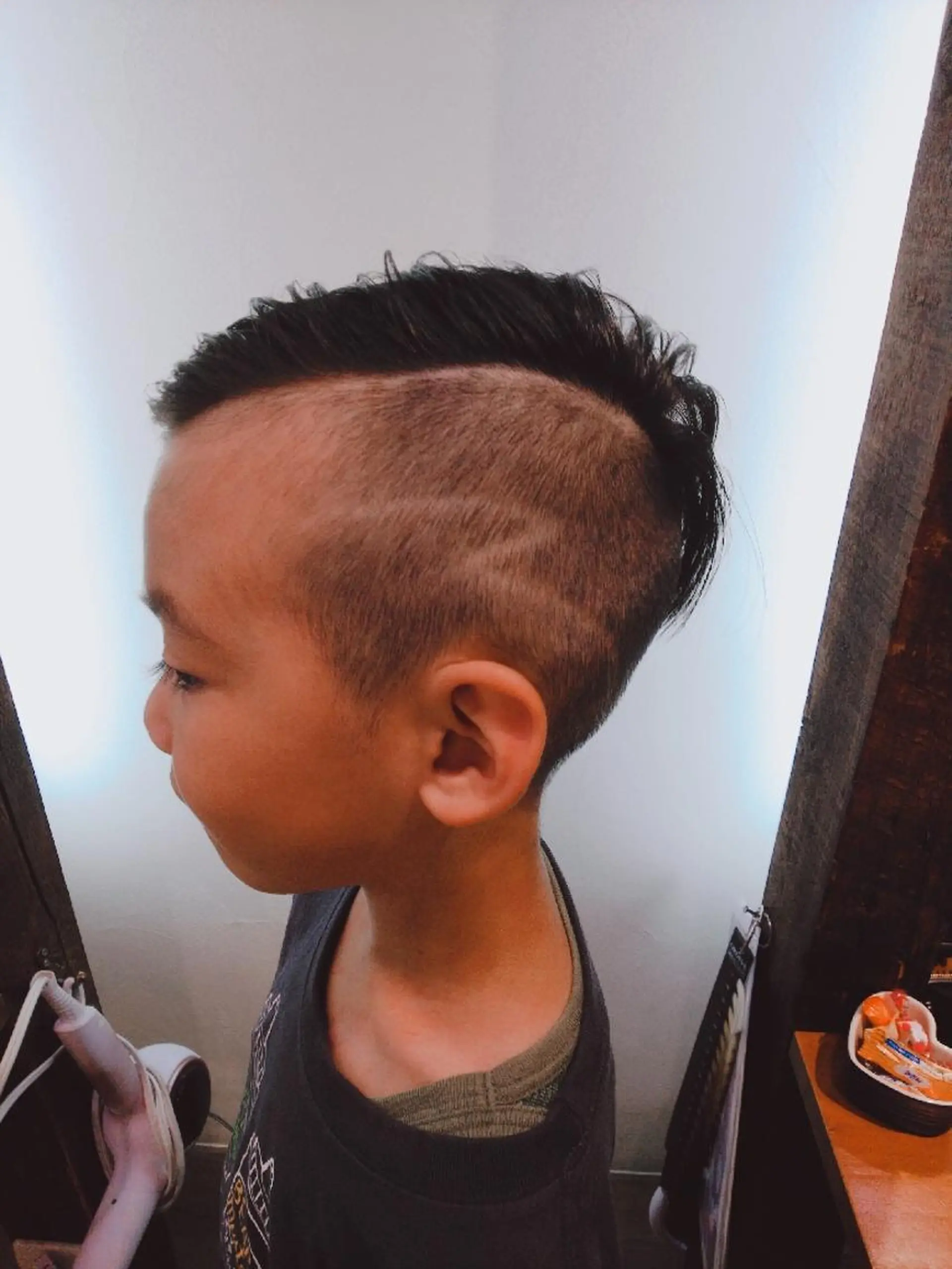 キッズ 髪質改善&白髪ぼかし カラー♡店長みやけ♡のヘアスタイル