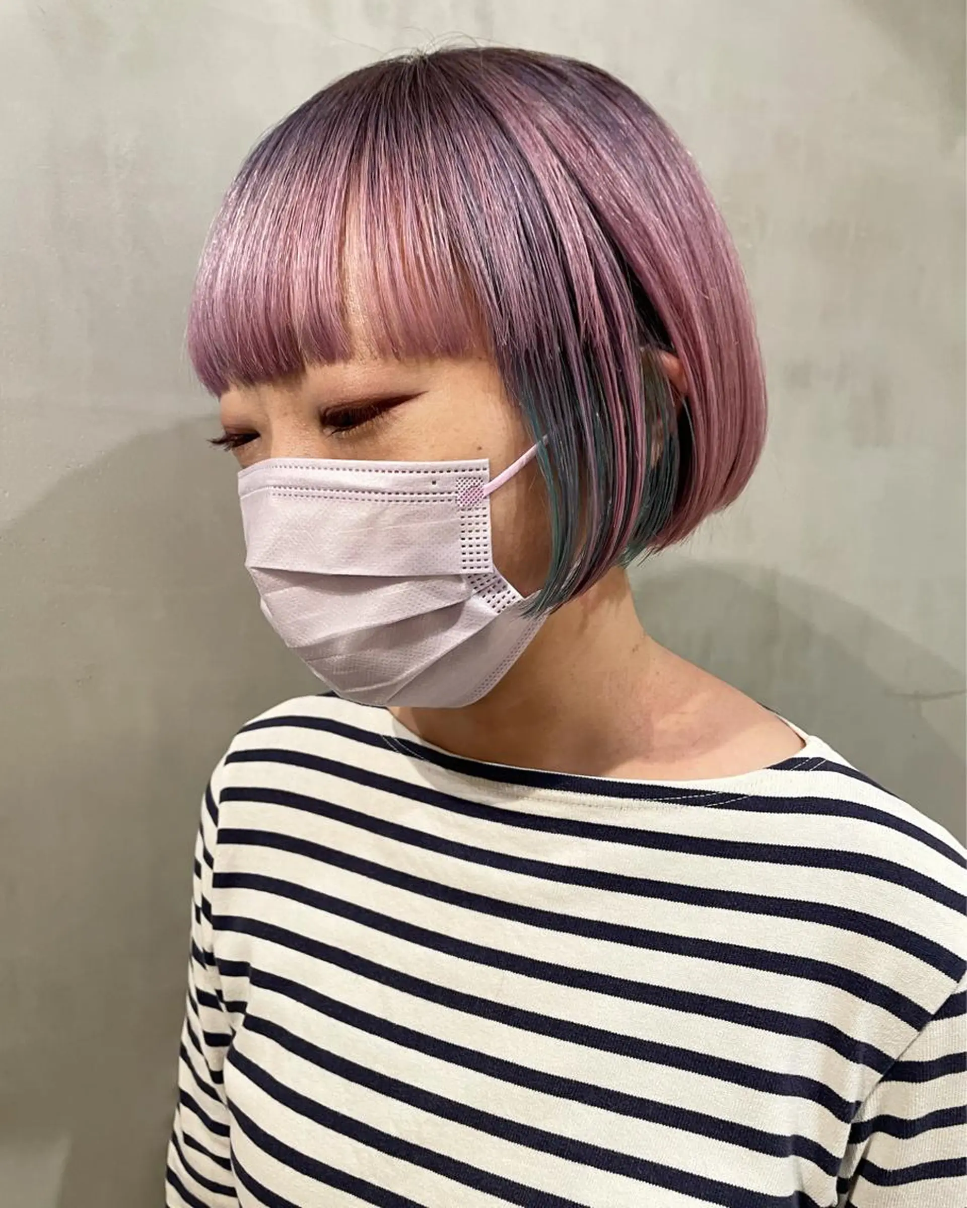 ショート カラー カット ヘアカラー トリートメント 優 作のヘアスタイル