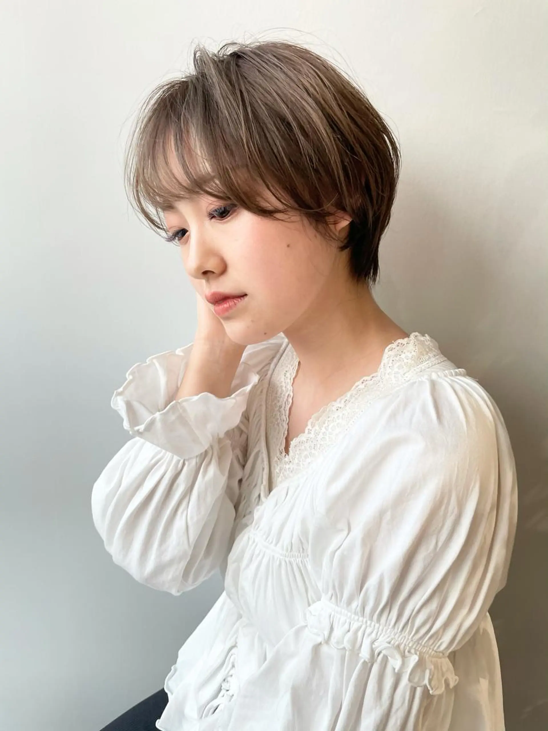 ショート 岸川 恭子のヘアスタイル