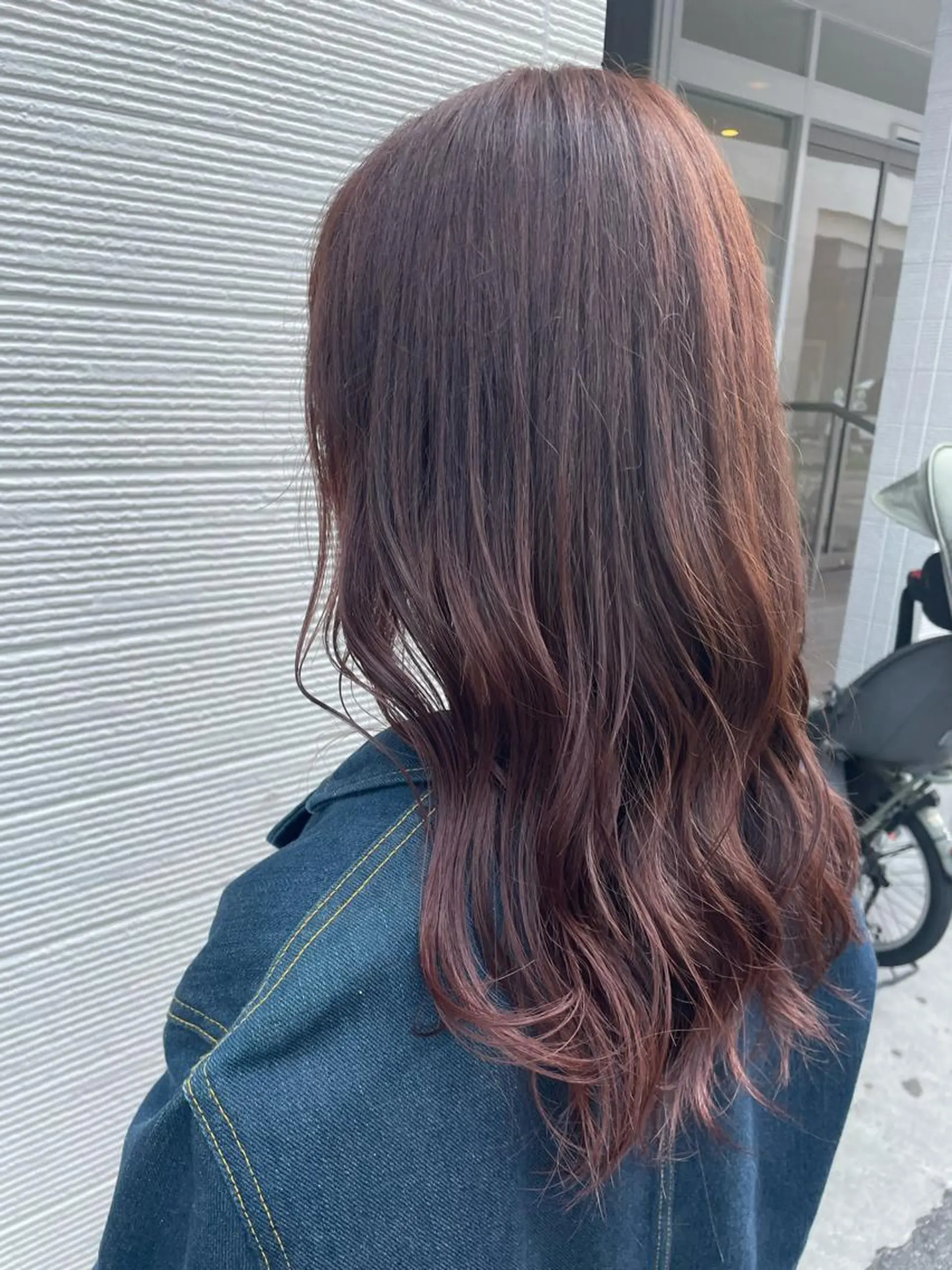 セミロング ヘアカラー FERIA  あべの 🌼西口実来🌼のヘアスタイル