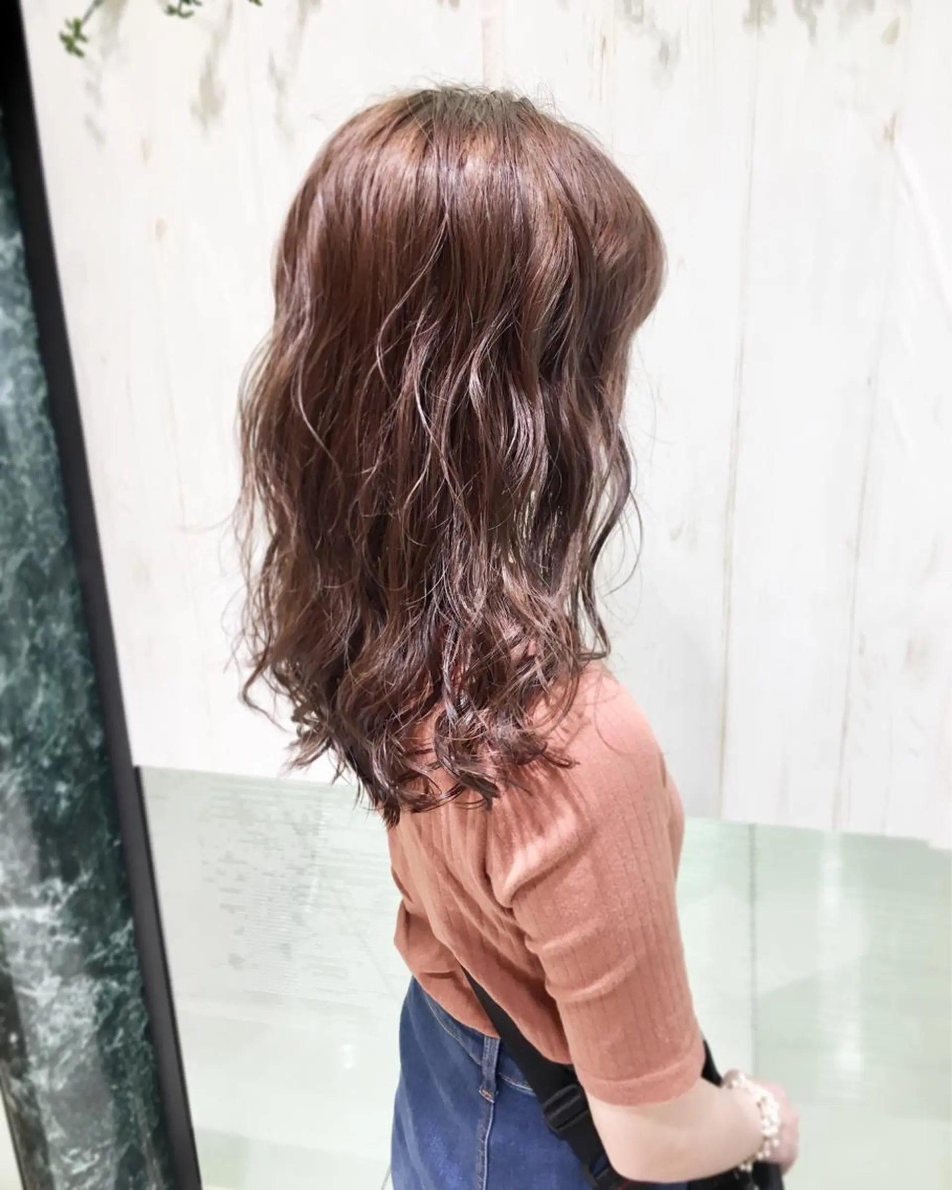 ロング カラー ブラウンカラー 縮毛矯正 N° jillva ♦️川端裕司♦️のヘアスタイル