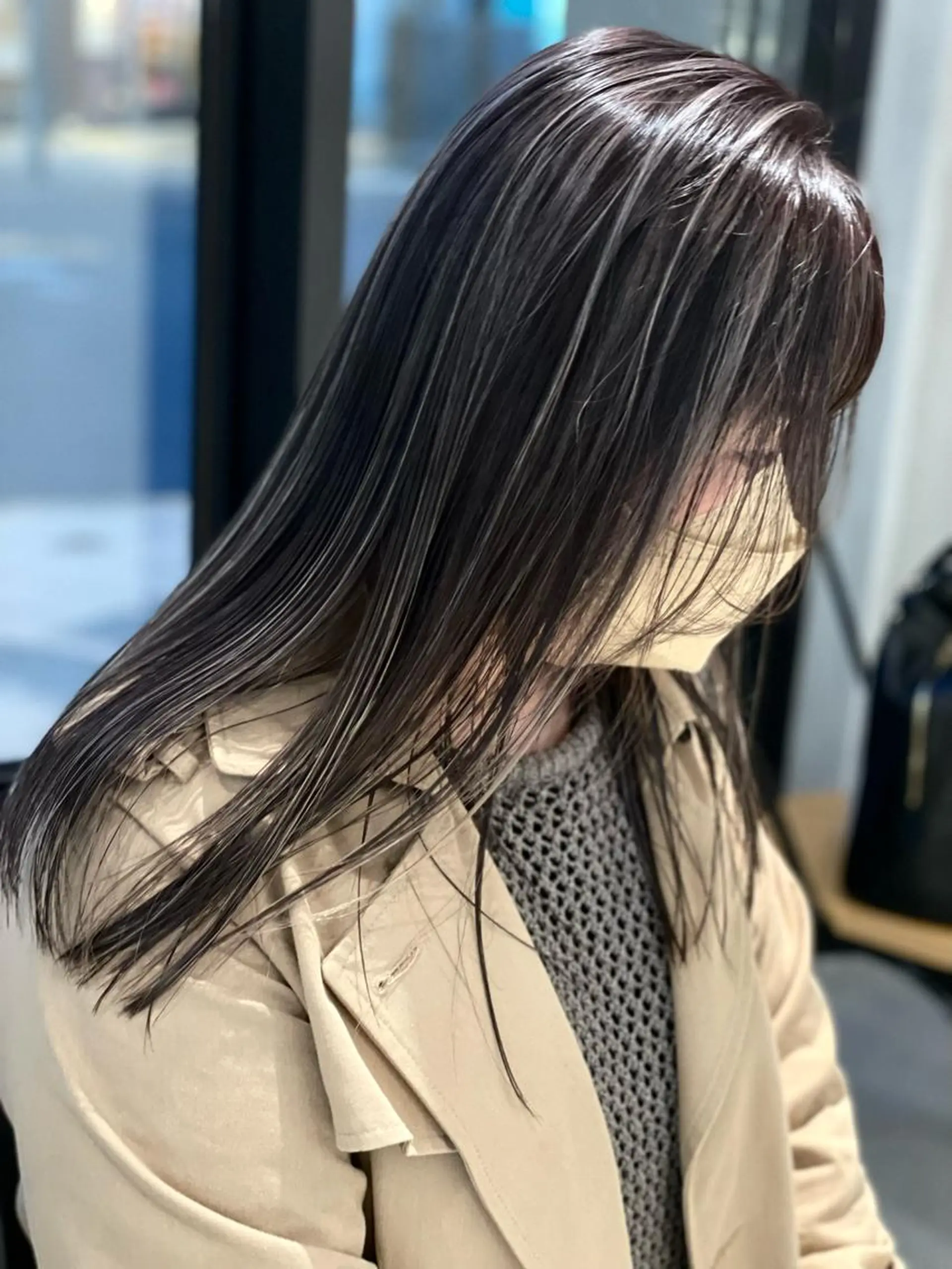 ミディアム ハイライト 冨岡 祐太郎✂️のヘアスタイル