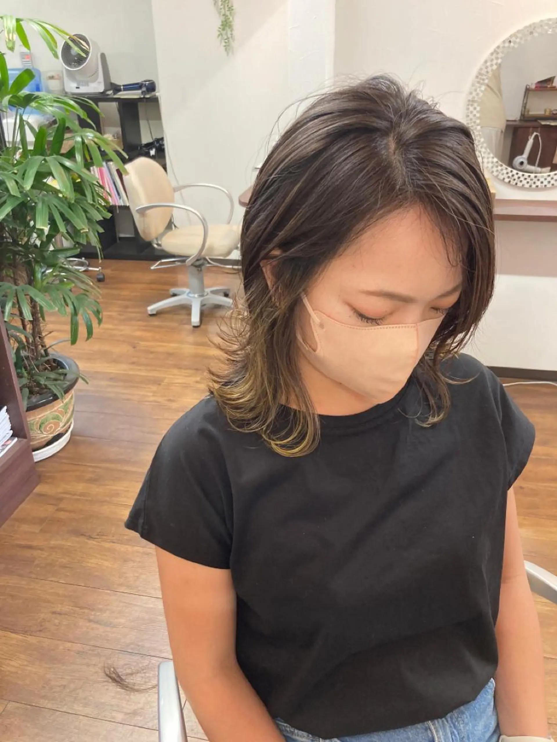 カラー one's heart所属・ヘアと眉Otsuka Hikari💆‍♀のヘアスタイル