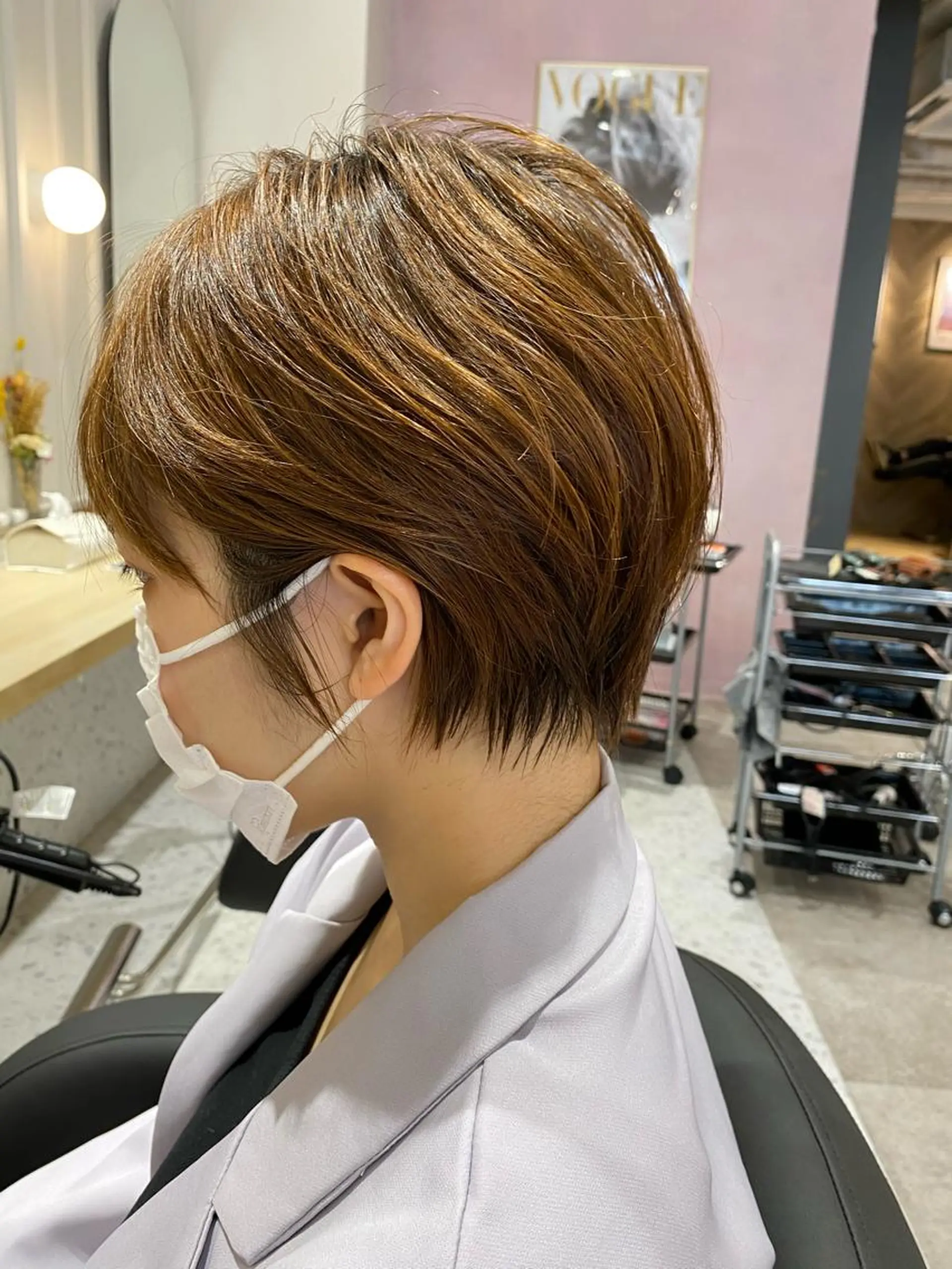 ショート カット HARUKI MINATO japan所属・🧡ショートの達人 🧡SHOのヘアスタイル