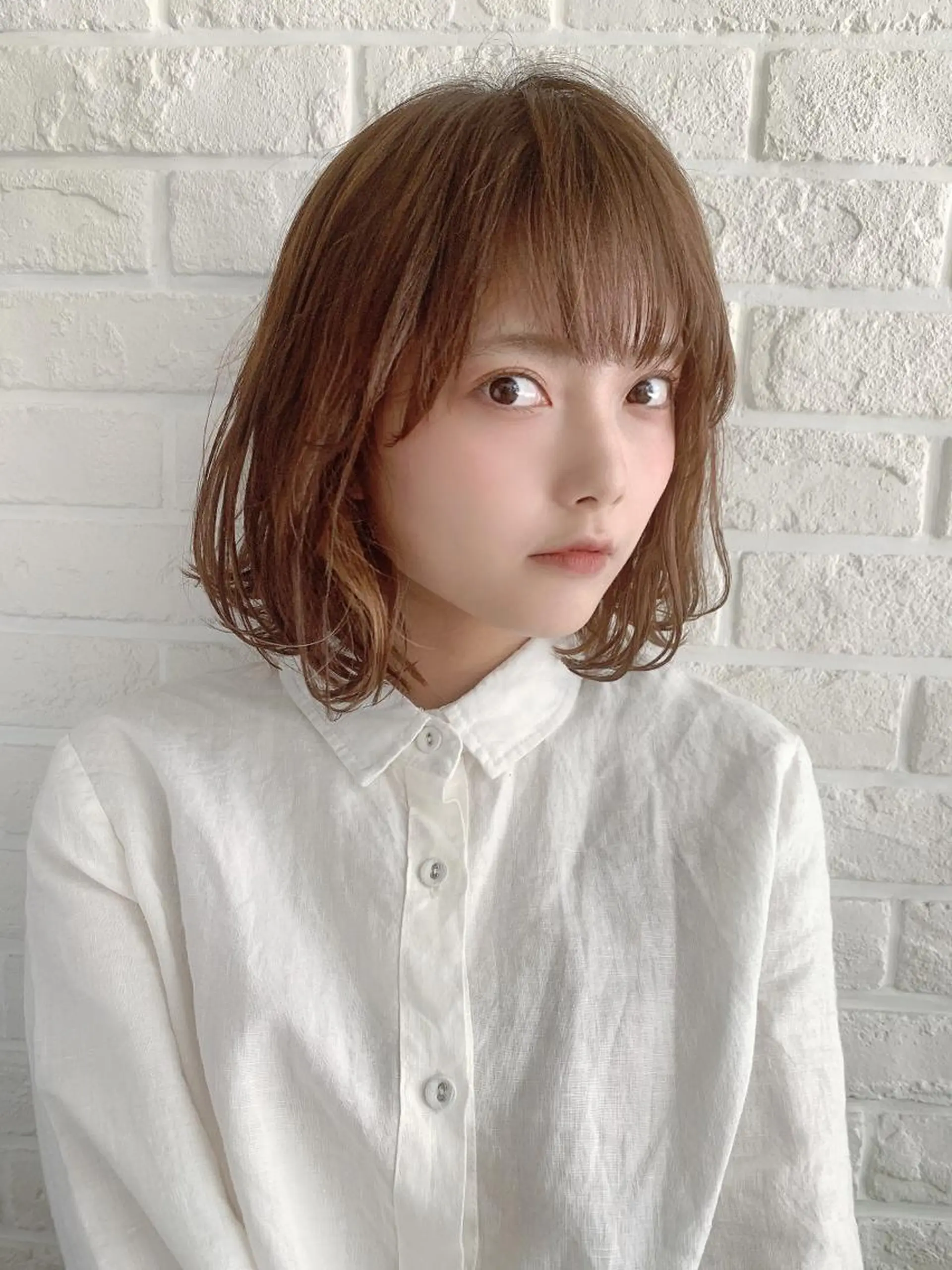 ショート カラー カット ヘアカラー なりたいが叶う ながしまじゅんきのヘアスタイル