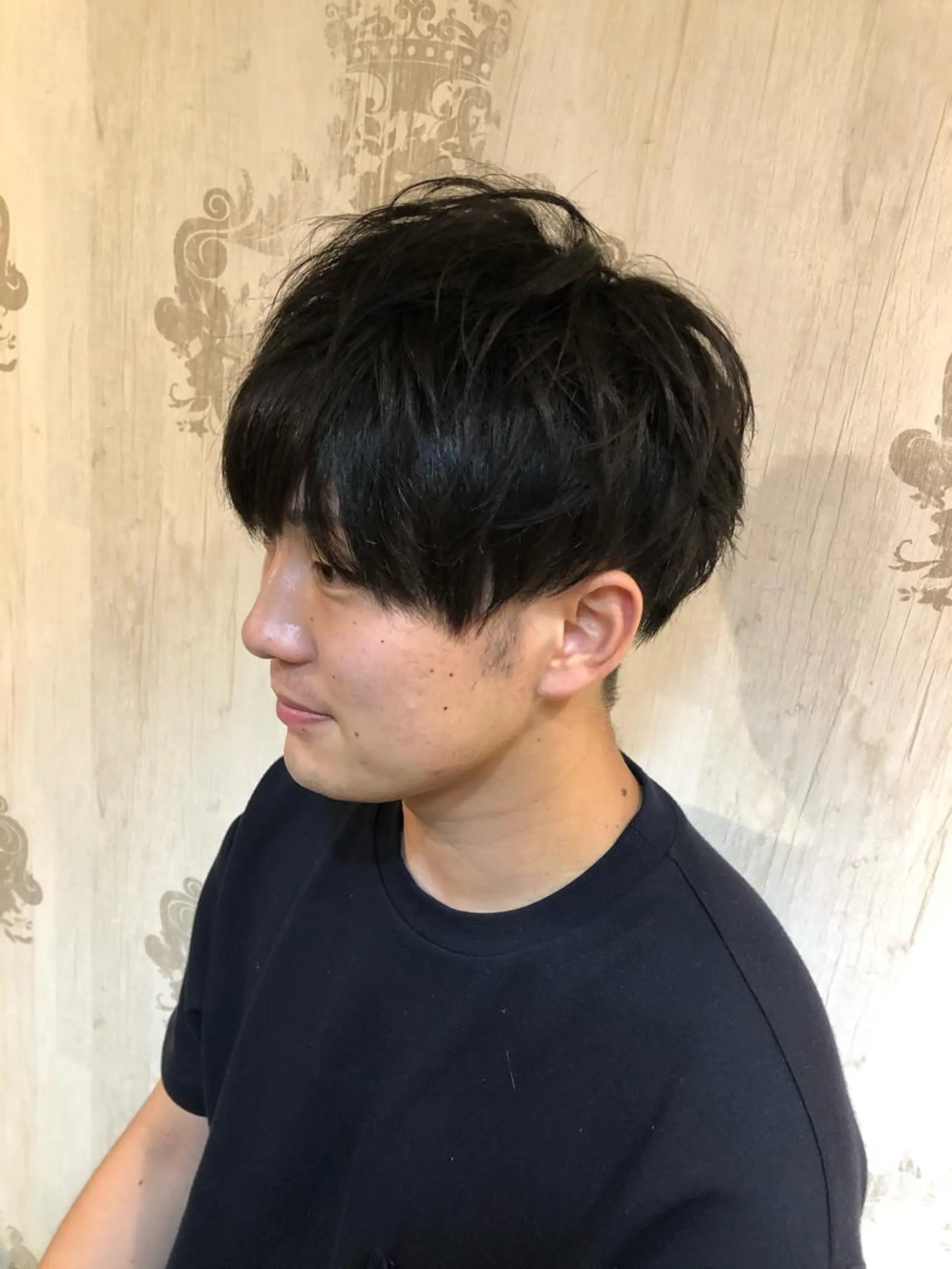 メンズ マッシュ 💖透明感カラー💖 坂本万由子のヘアスタイル