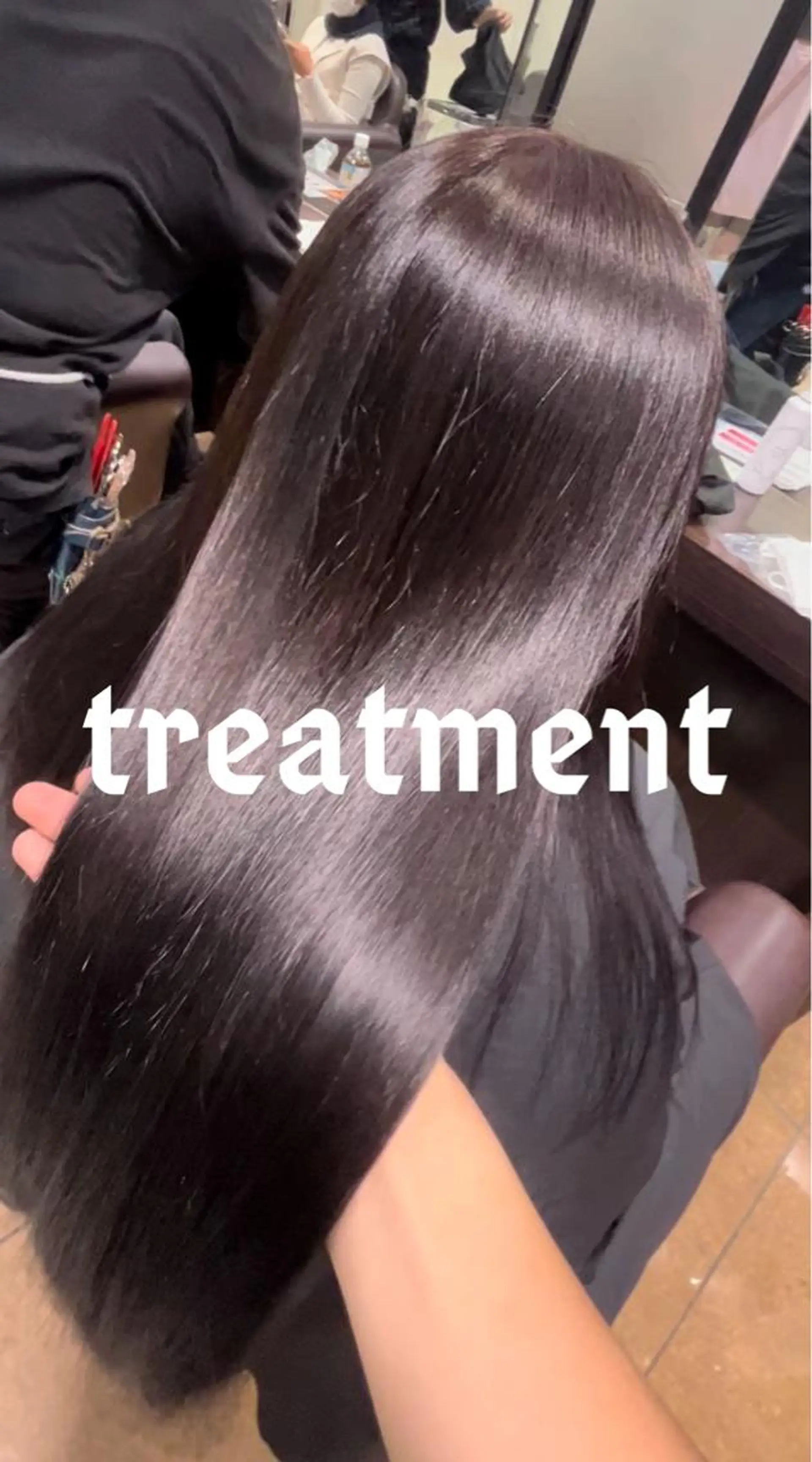 セミロング ハイライト 髪質改善 トリートメント トリートメント 🥇メンズパーマ /縮毛矯正/木村神心のヘアスタイル