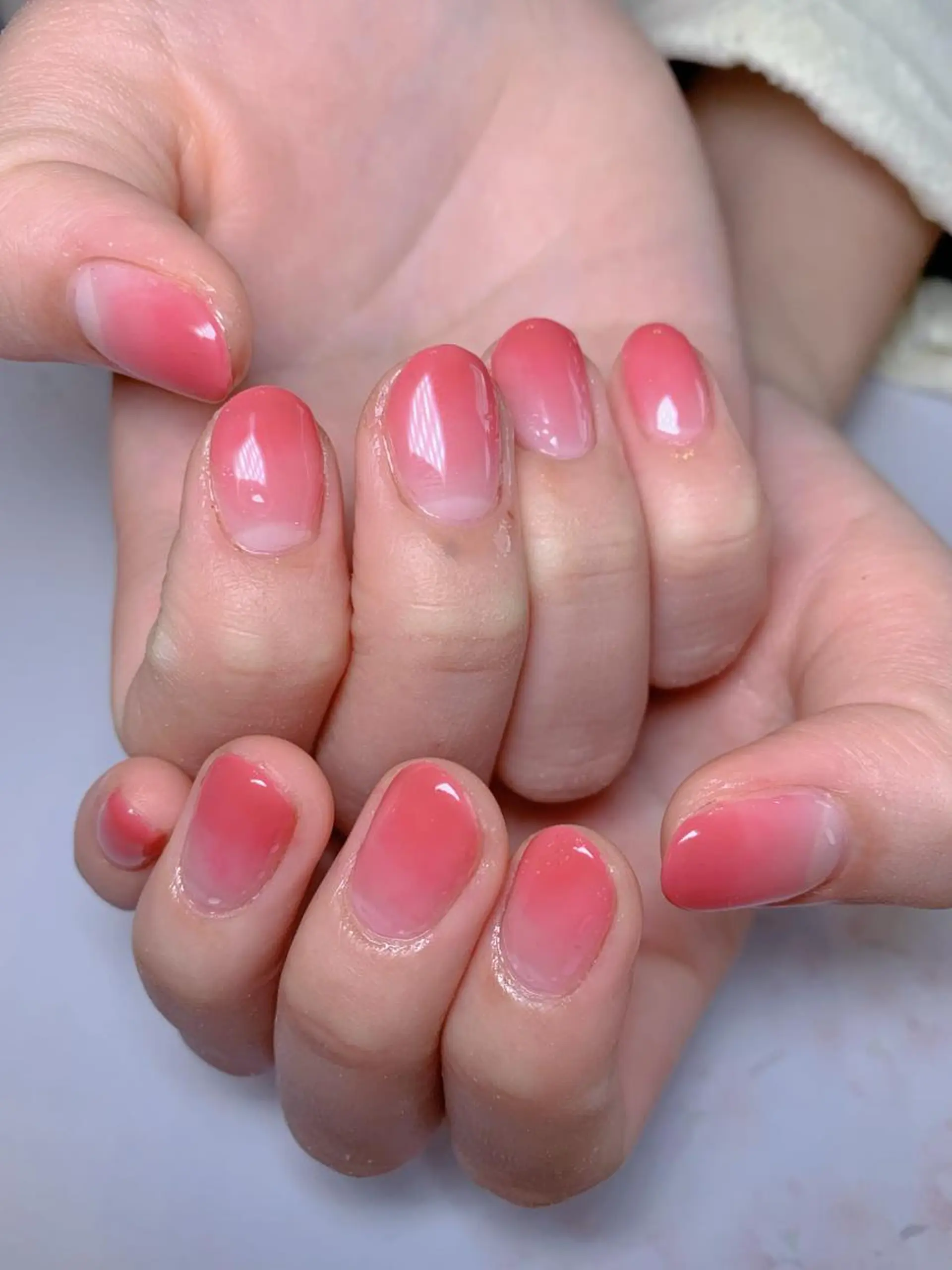 ネイル グラデーション miu miuのネイルデザイン