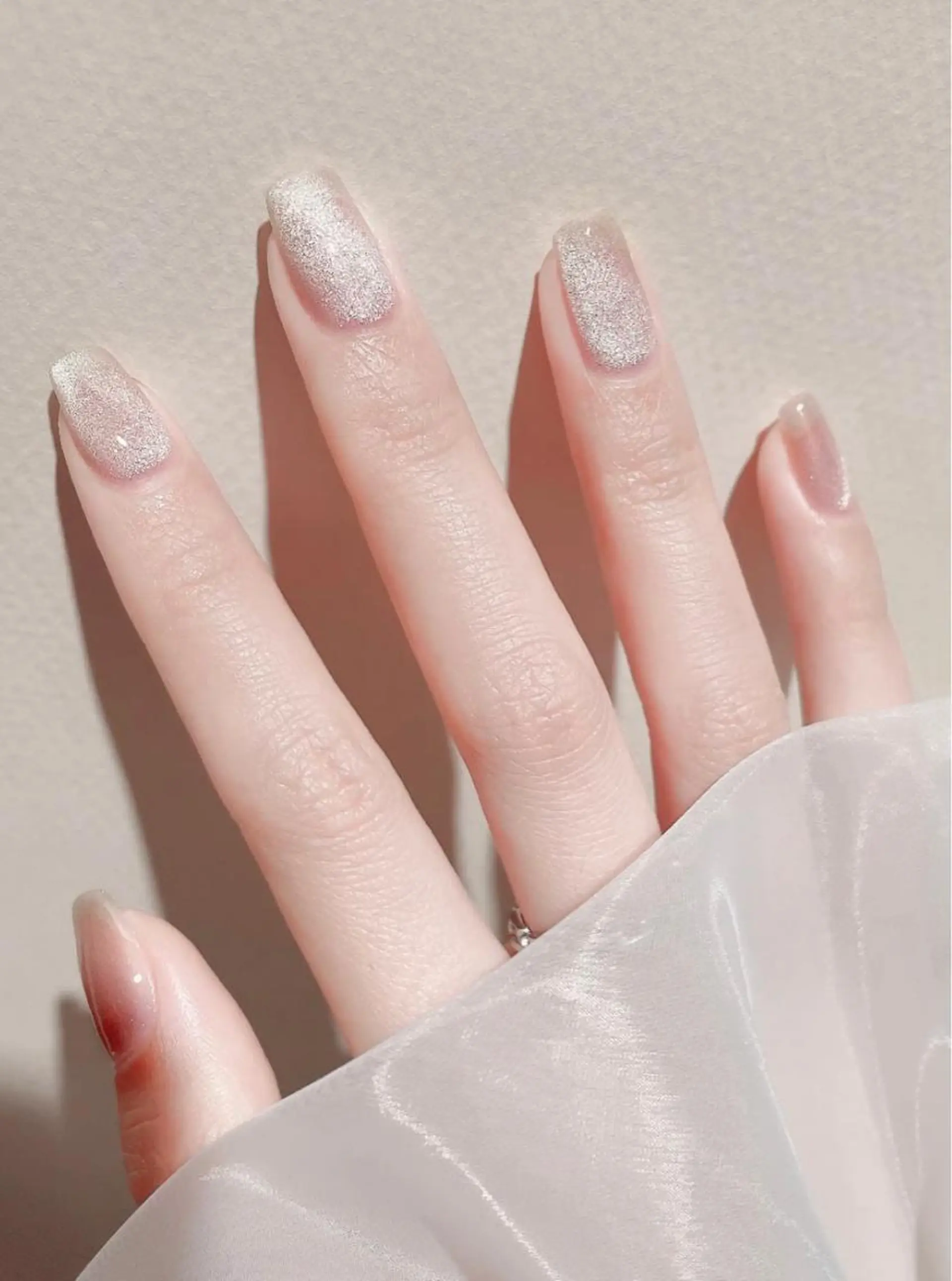 ネイル ハンドネイル ハンドケア ✨Serenity ワンホンネイルのネイルデザイン