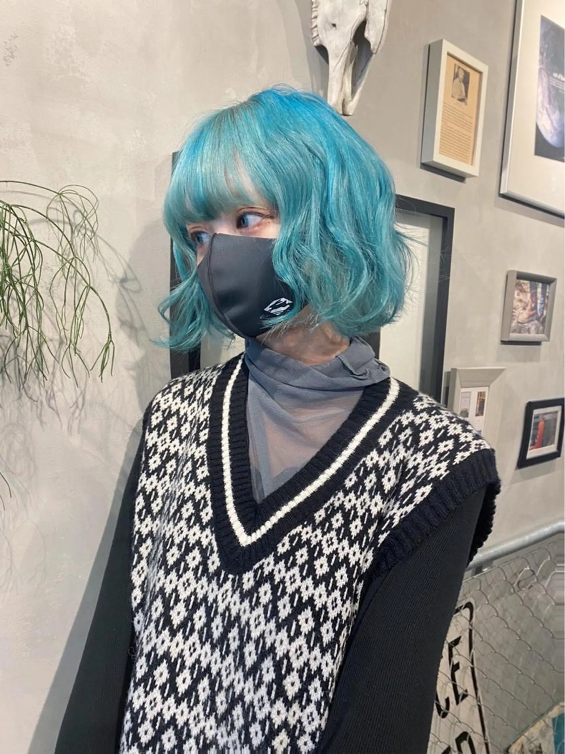 ショート ヘアカラー トリートメント MIYU💋💖 〈XENA渋谷本店〉のヘアスタイル