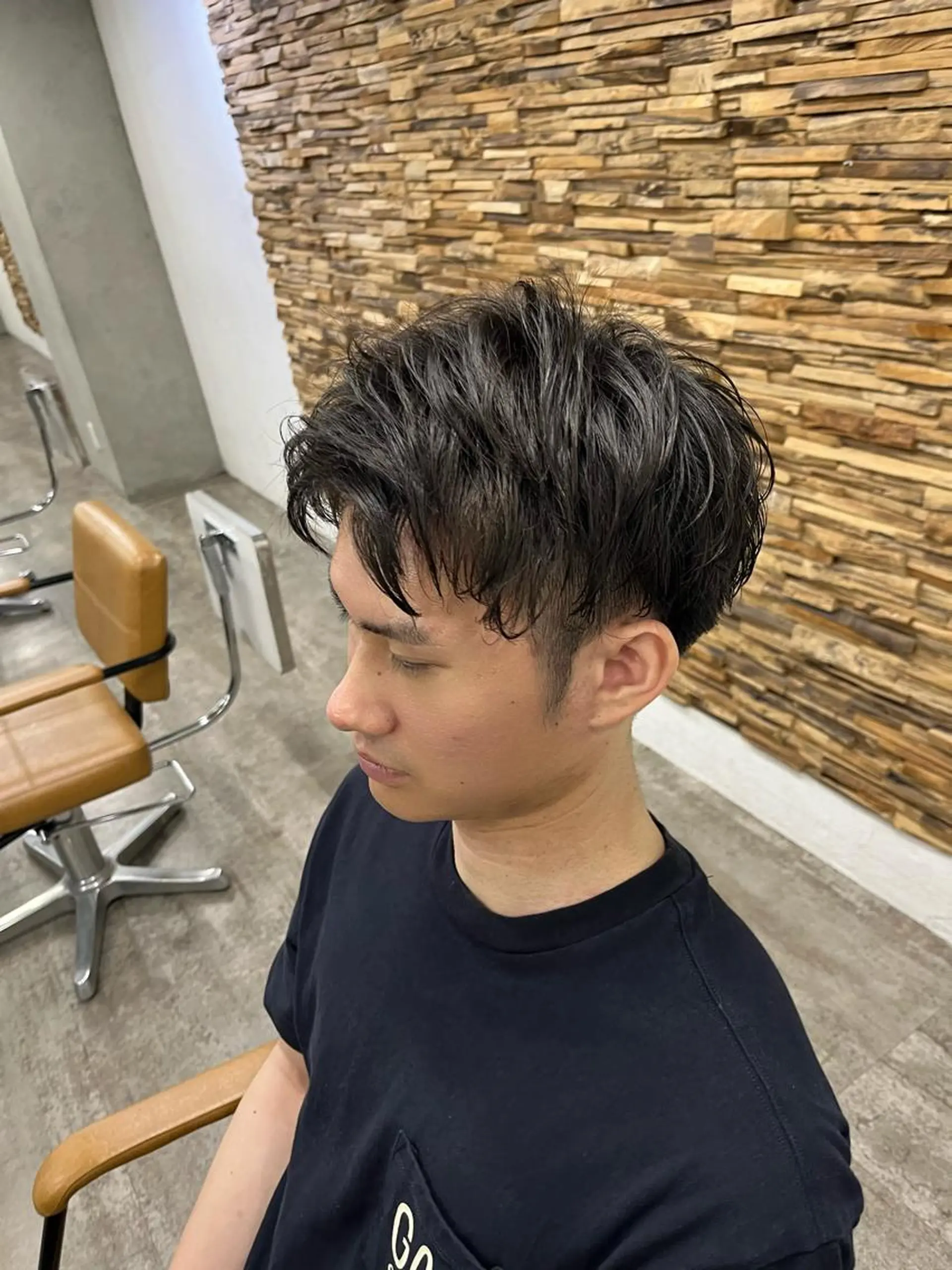 メンズ カット ヘッドスパ 💜メンズカット＆パ ーマ💜Sakuraのヘアスタイル