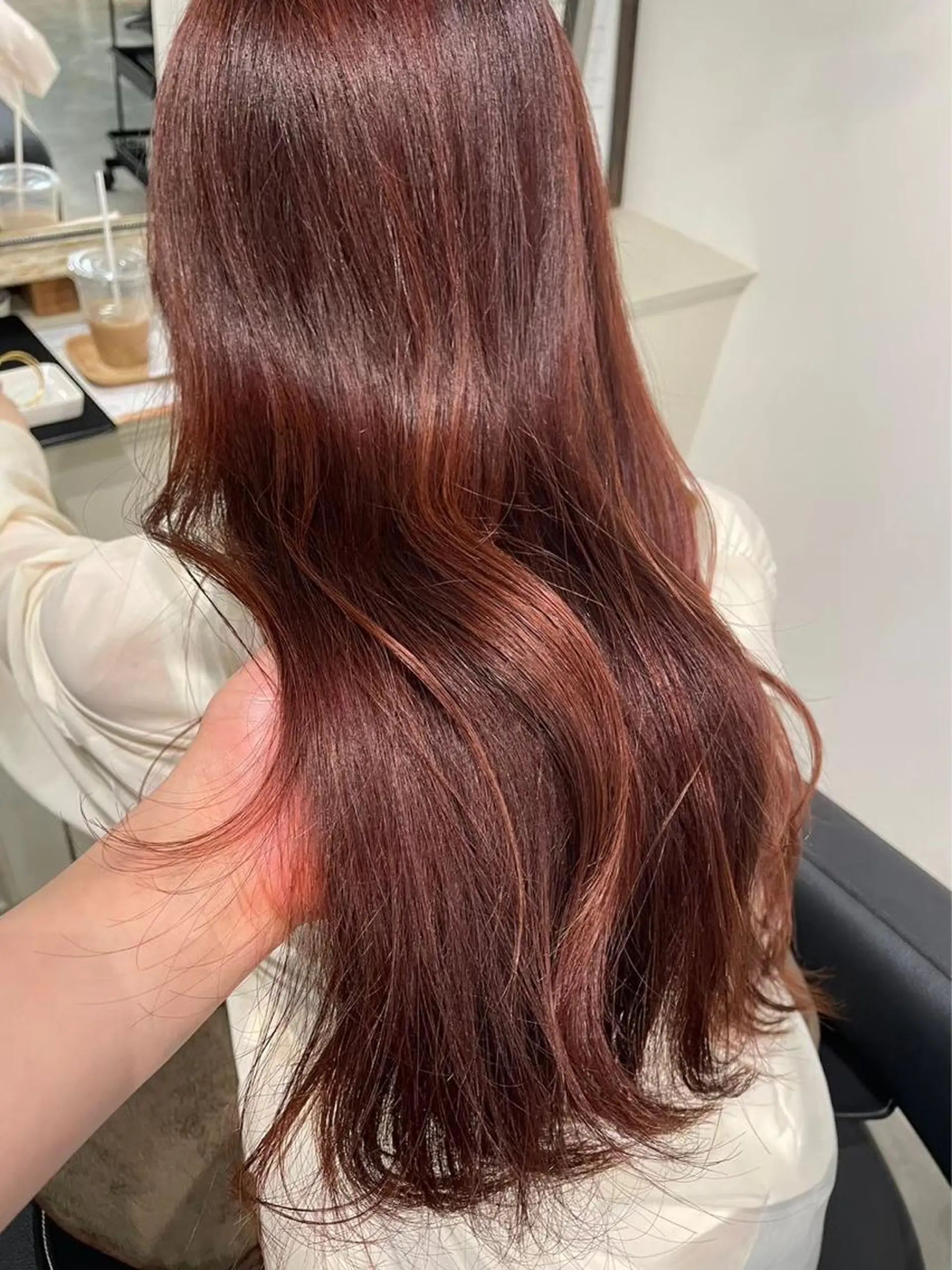 ロング カラー 顔周りカット 🎀サヤカ🎀のヘアスタイル