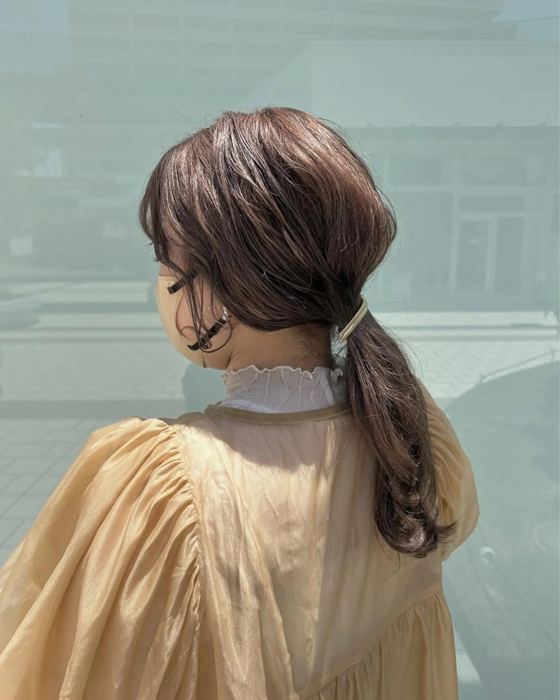 セミロング カット ヘアカラー トリートメント 🩰Lolonois 森ノ宮Aiko🎀のヘアスタイル