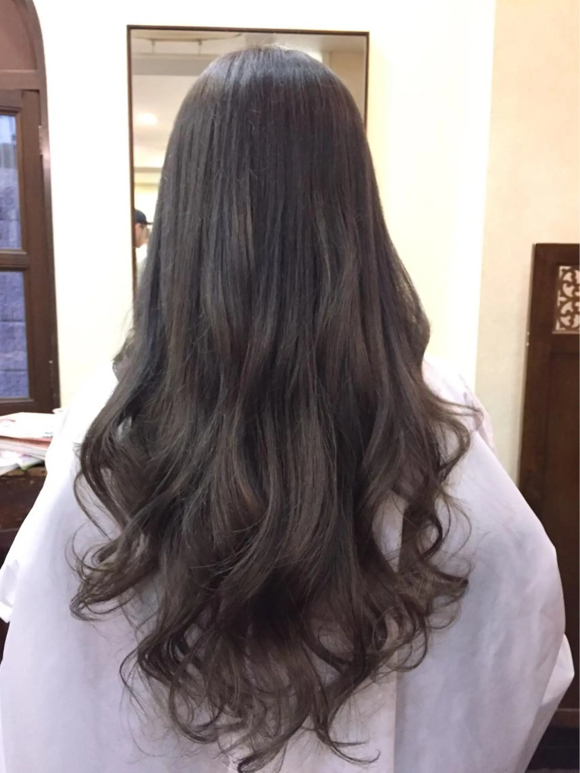 ロング カラー a-o横浜所属・色落ちまでキレイに！ ！女性サロンremiのヘアスタイル