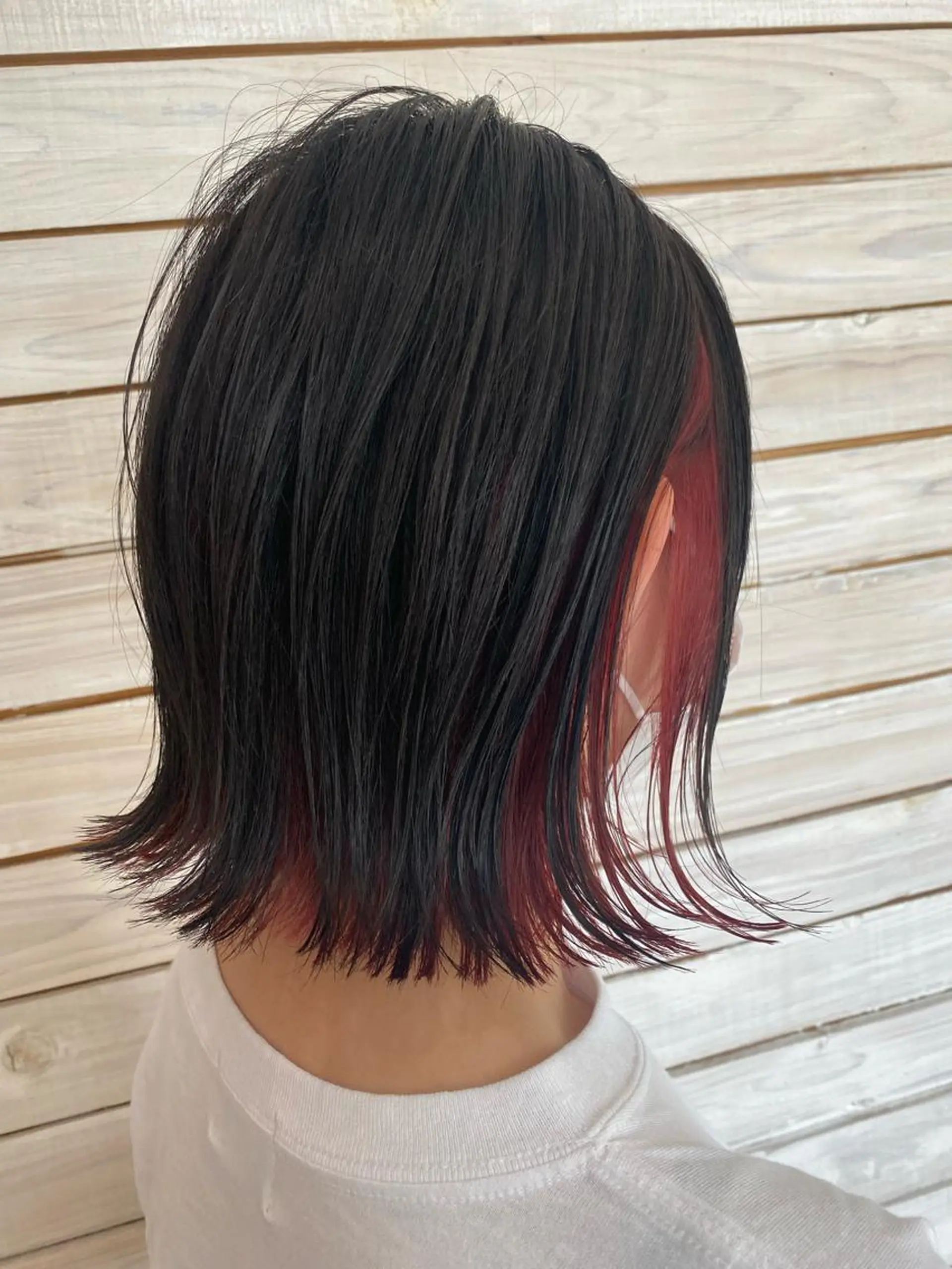 ミディアム 藤本 彩果のヘアスタイル