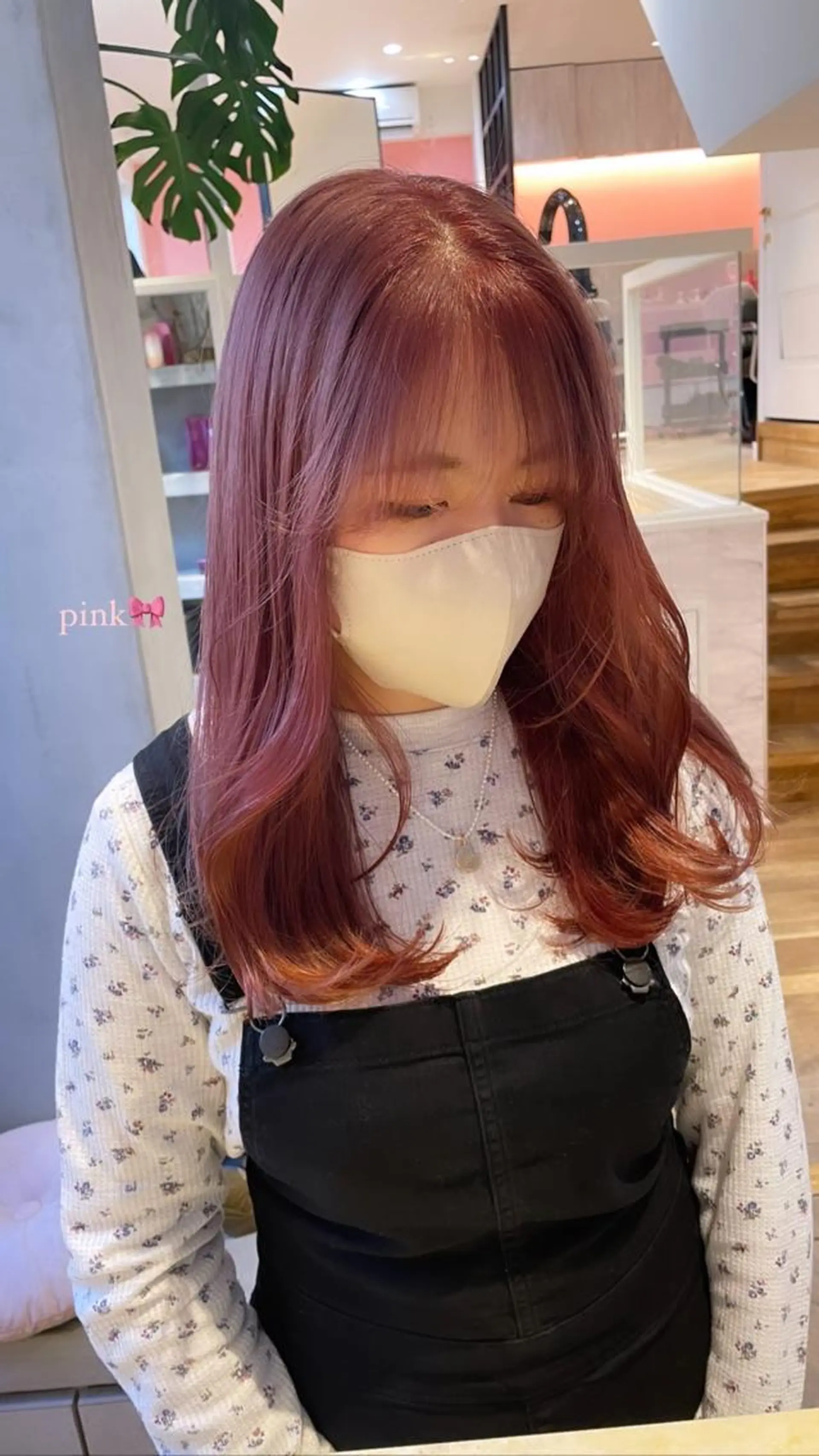 セミロング カラー カット ヘアカラー トリートメント 🫧透明感ヘア🫧 🧸竹花　彩希🧸のヘアスタイル