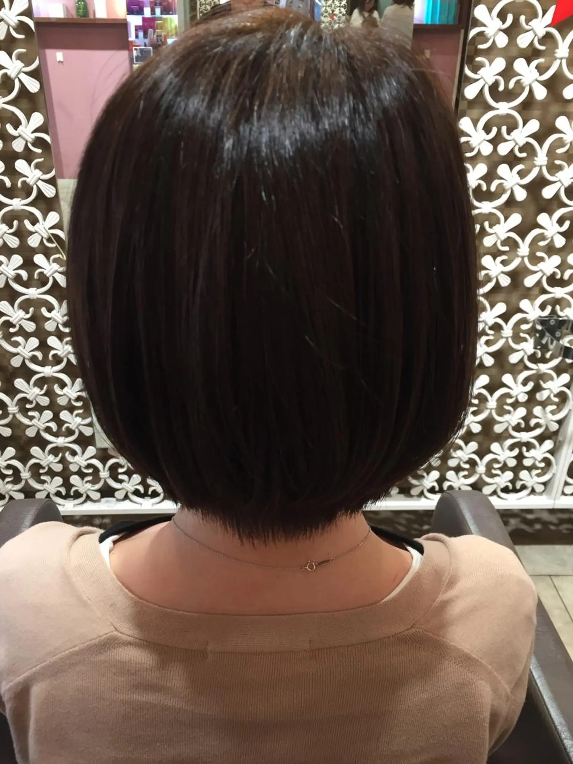 ショート カラー 髪質改善/痛ませ ないカラー/西村航大のヘアスタイル