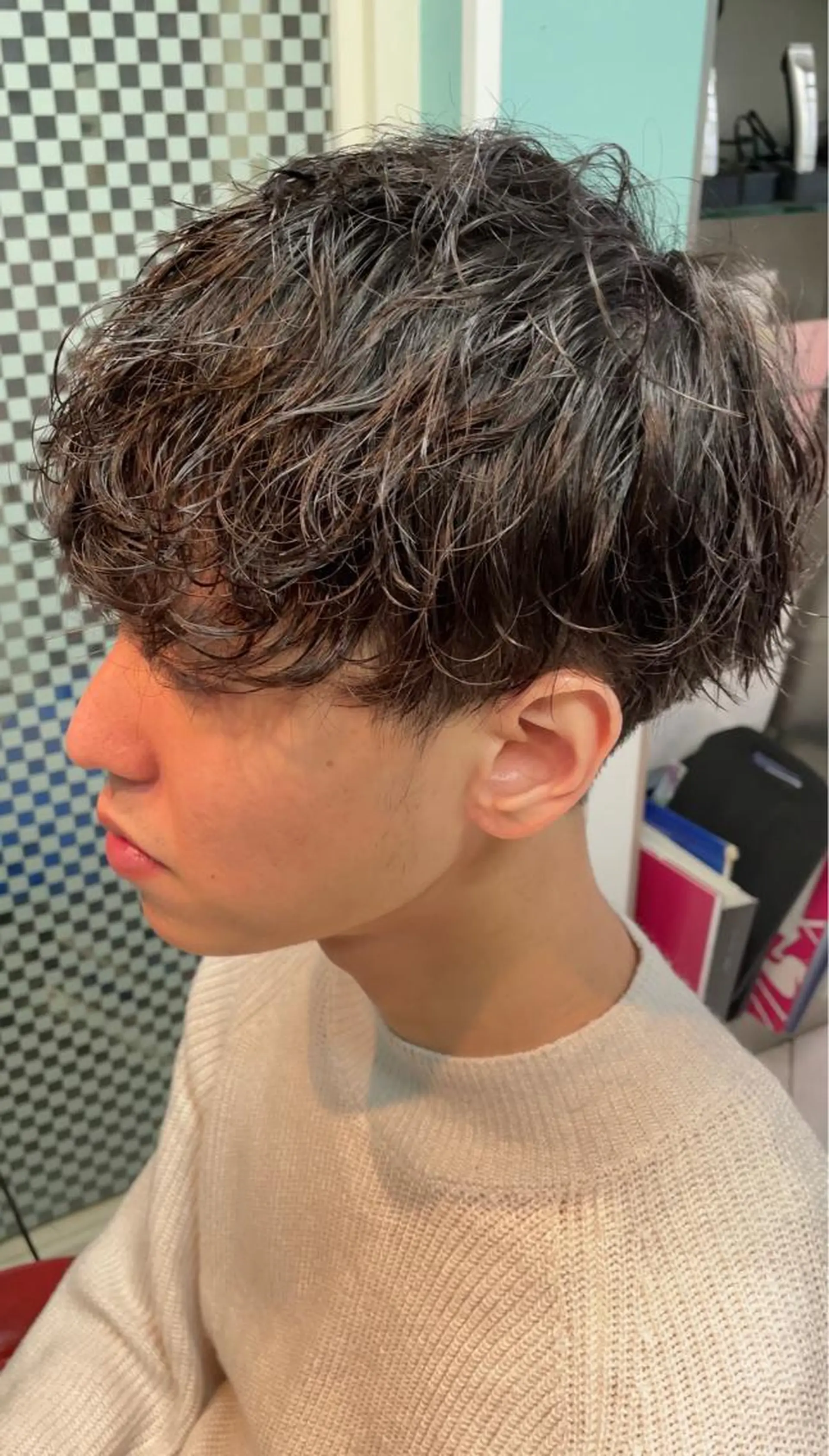 パーマ メンズ TATSUKI タツキのヘアスタイル