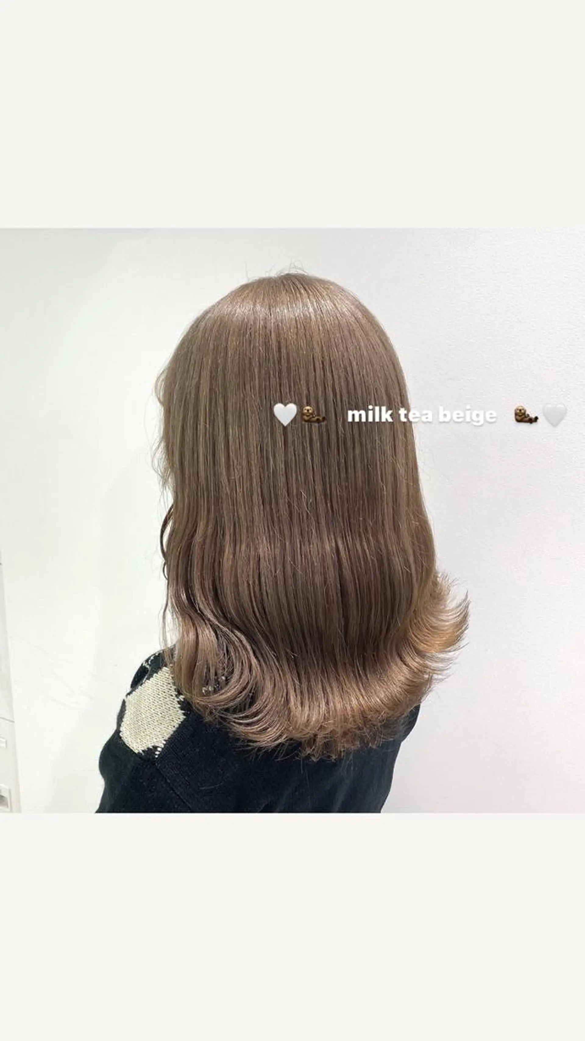 セミロング カラー パーマ ヘアアレンジ メンズ キッズ ネイル マツエク・マツパ ブリーチカラー/似合 せ🎀amika🎀のヘアスタイル